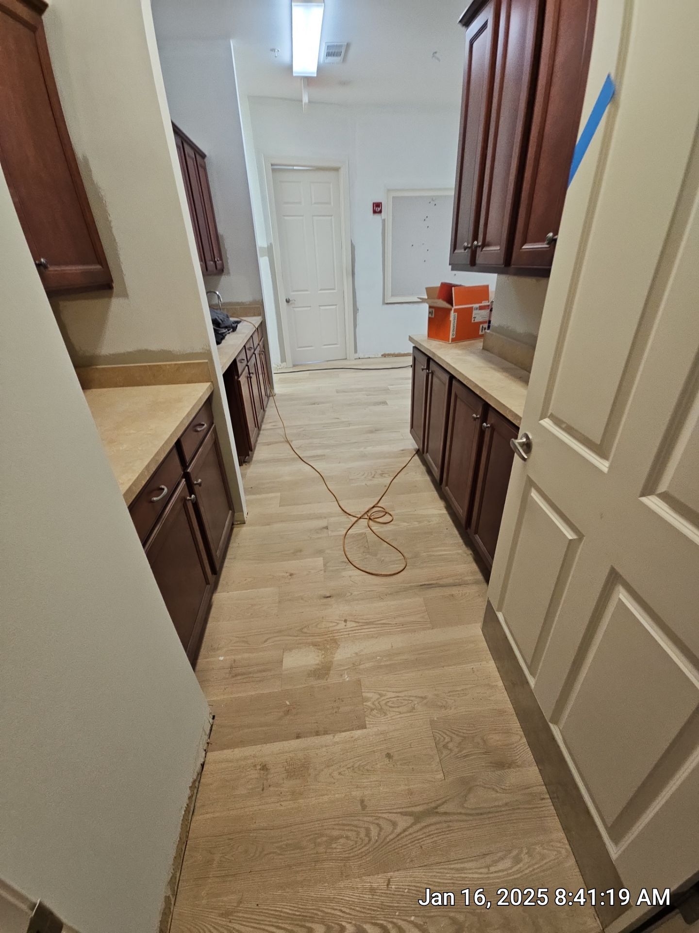 New hardwood floors for an office building by Footprints Floors of Nashville