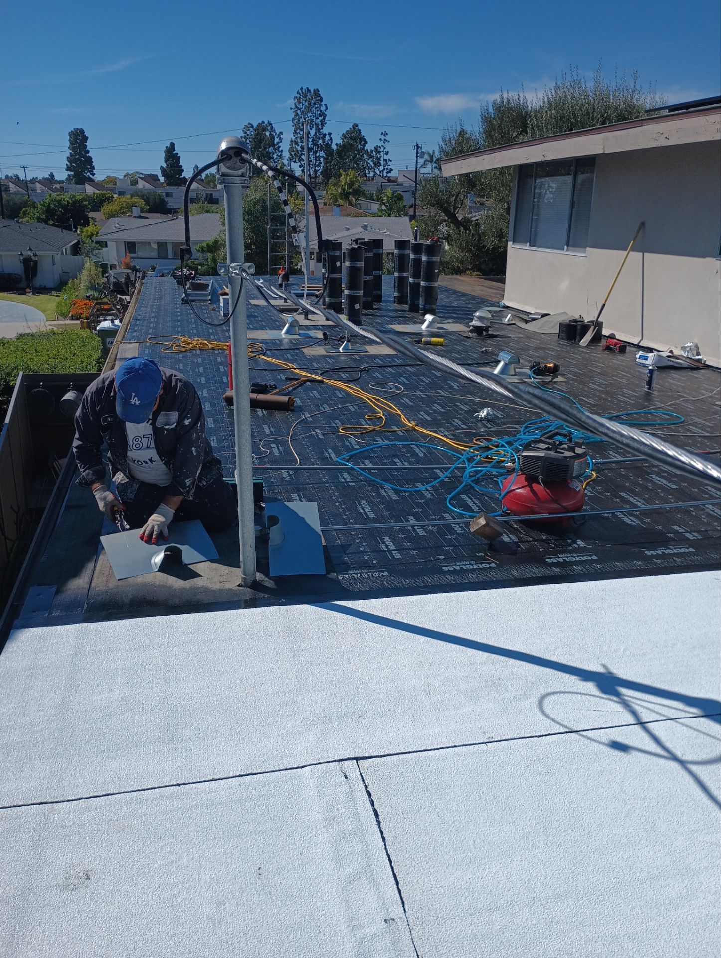 Residential Project in Northridge  by Hull Brothers Roofing