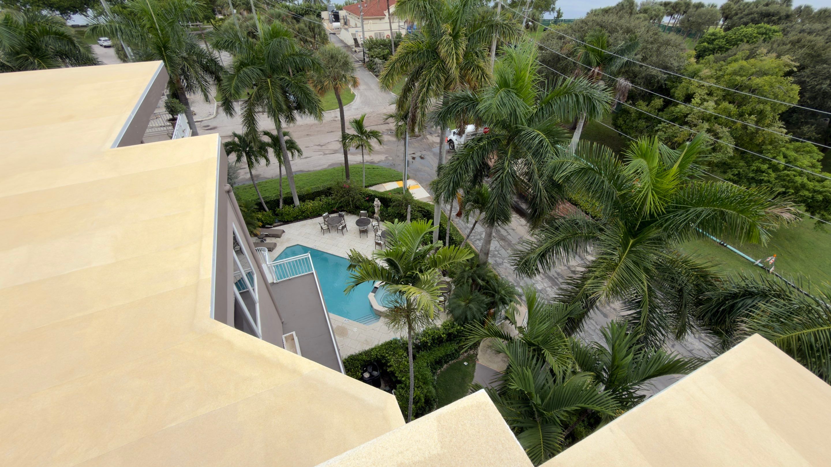 Commercial Roof Restoration for Lake Worth Beach Flat Roof Project by Roof King LLC
