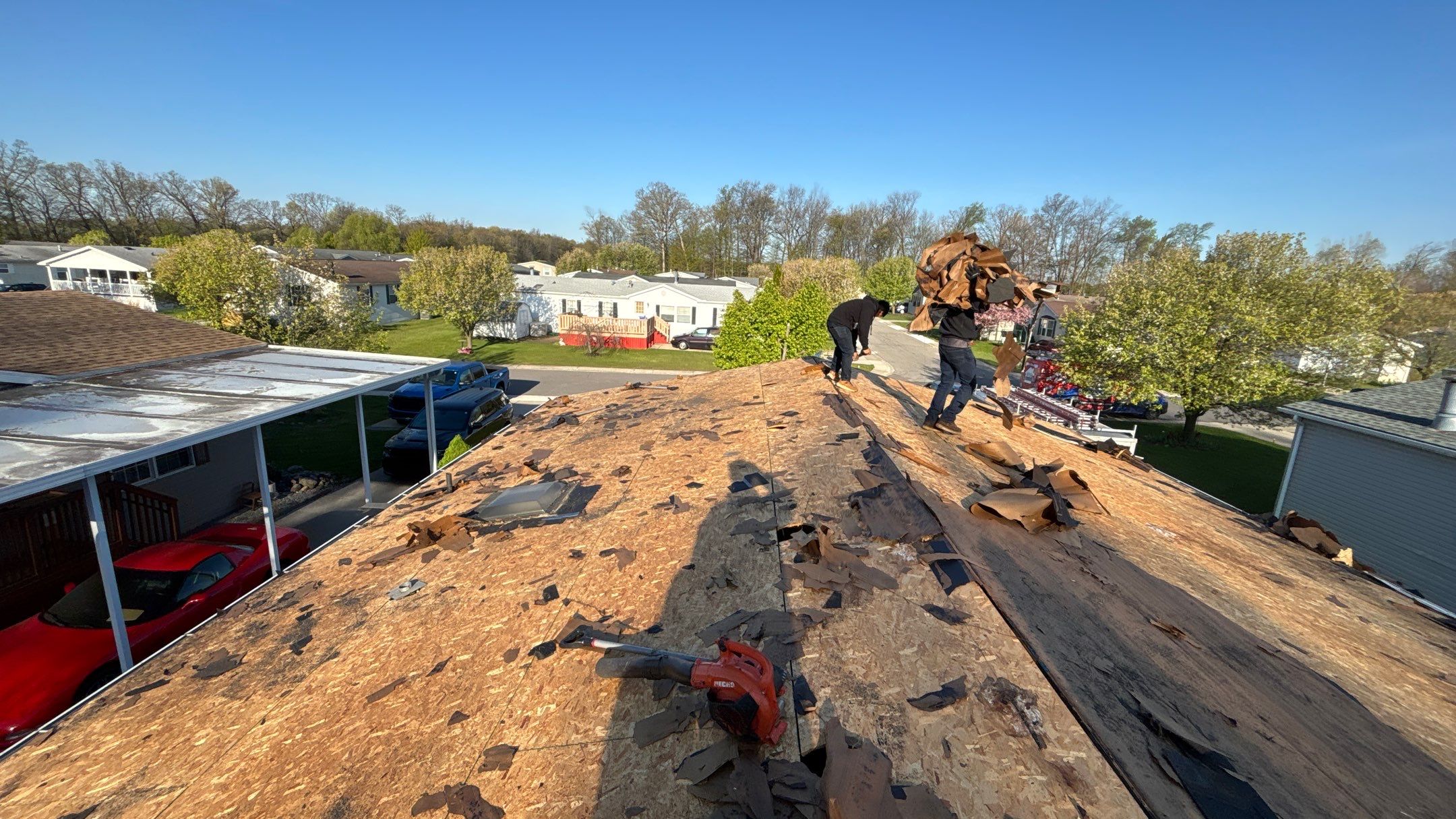 Roof Replacement using Owens Corning Duration by 180 Contractors