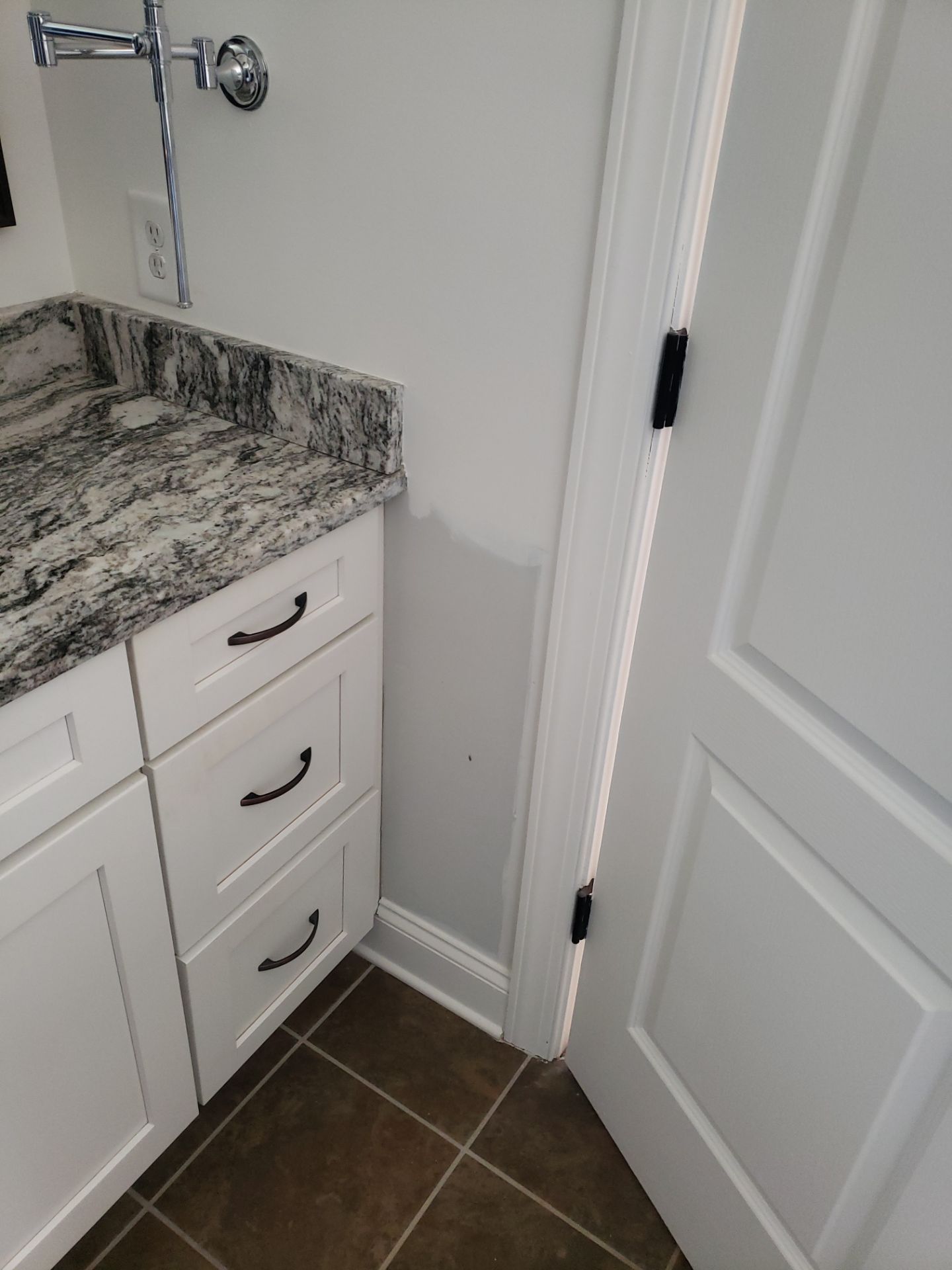  Swipe to See the Before & After! Beadboard & Chair Rail Edition! by A Step Above Handy LLC 