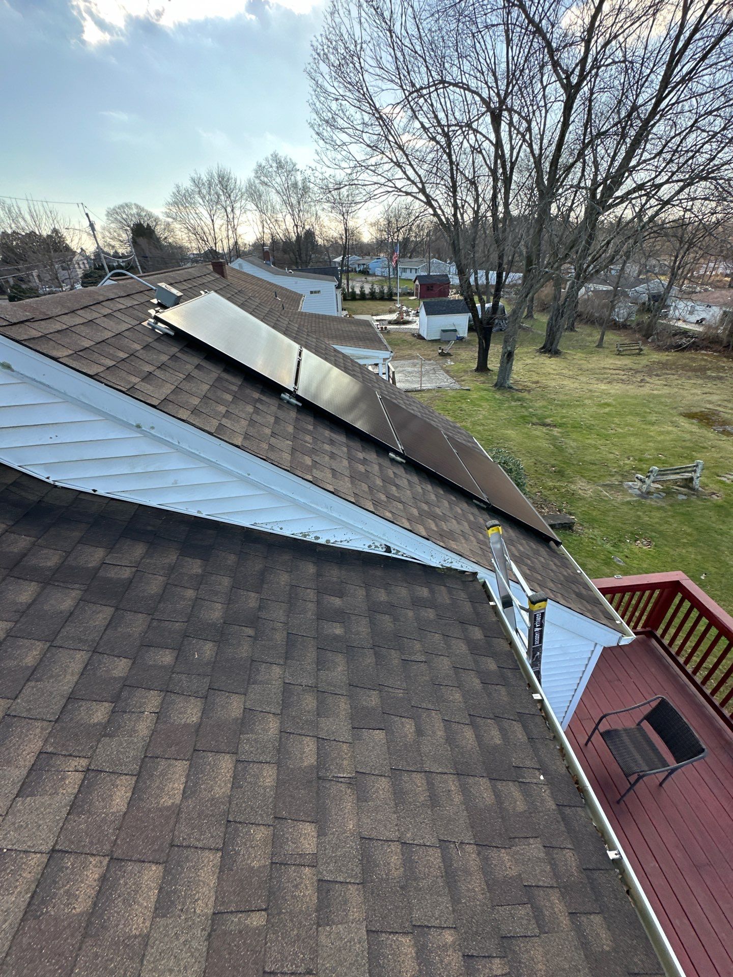 Autumn Brown Shingles by Reimagine Roofing