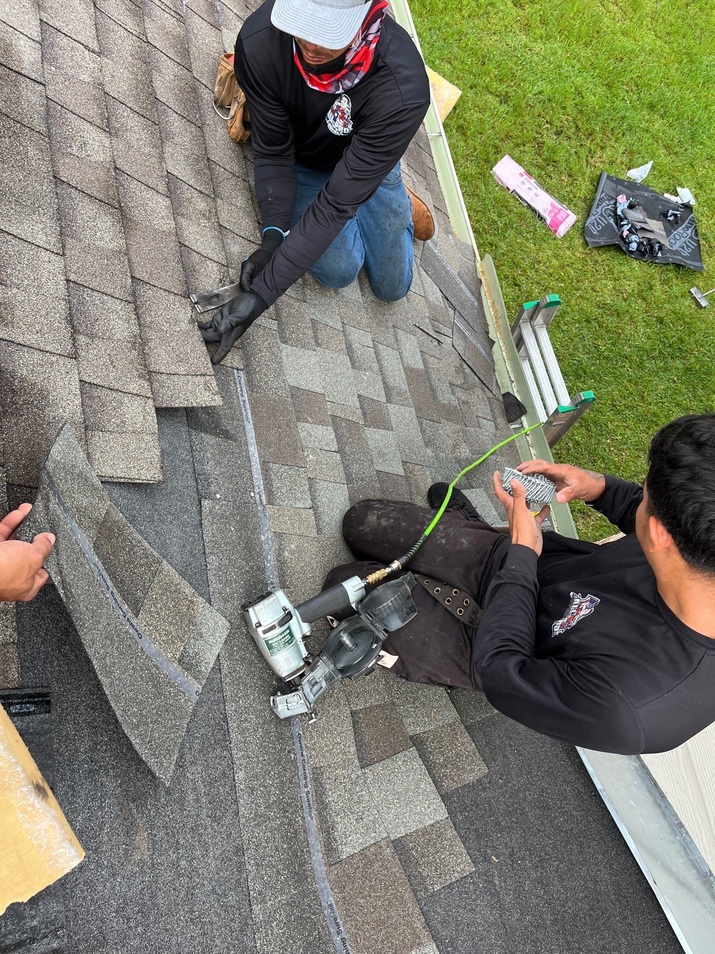Residential Roofing Repair using Owen's Corning Duration (Lifetime) Shingles by Roof Repair Company