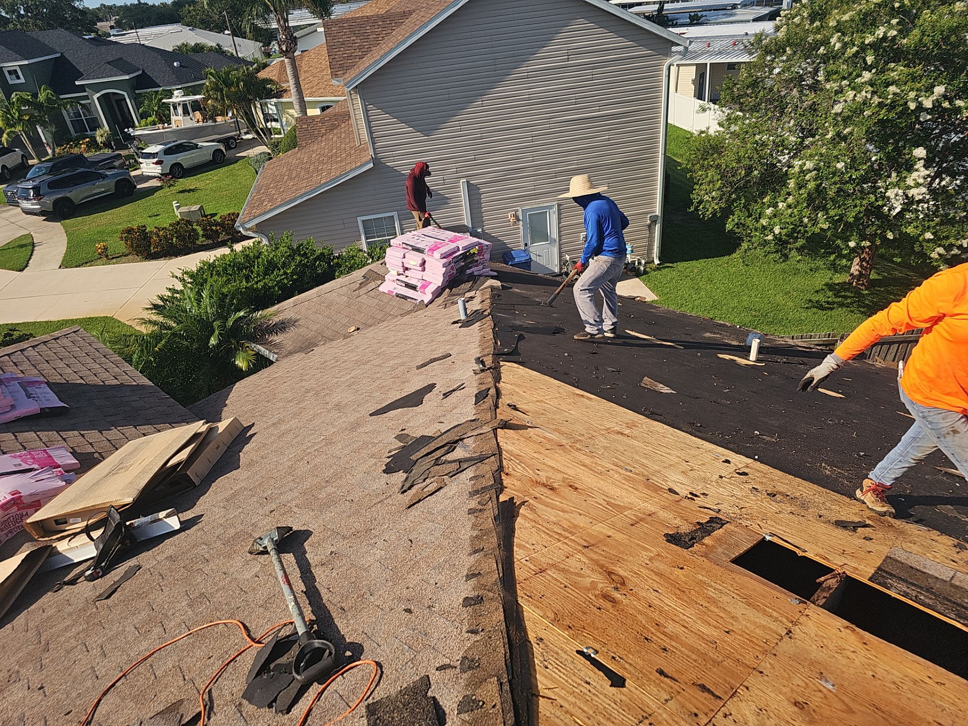 Project in St. Petersburg 33709 by Mitchell Roofing Company LLC 