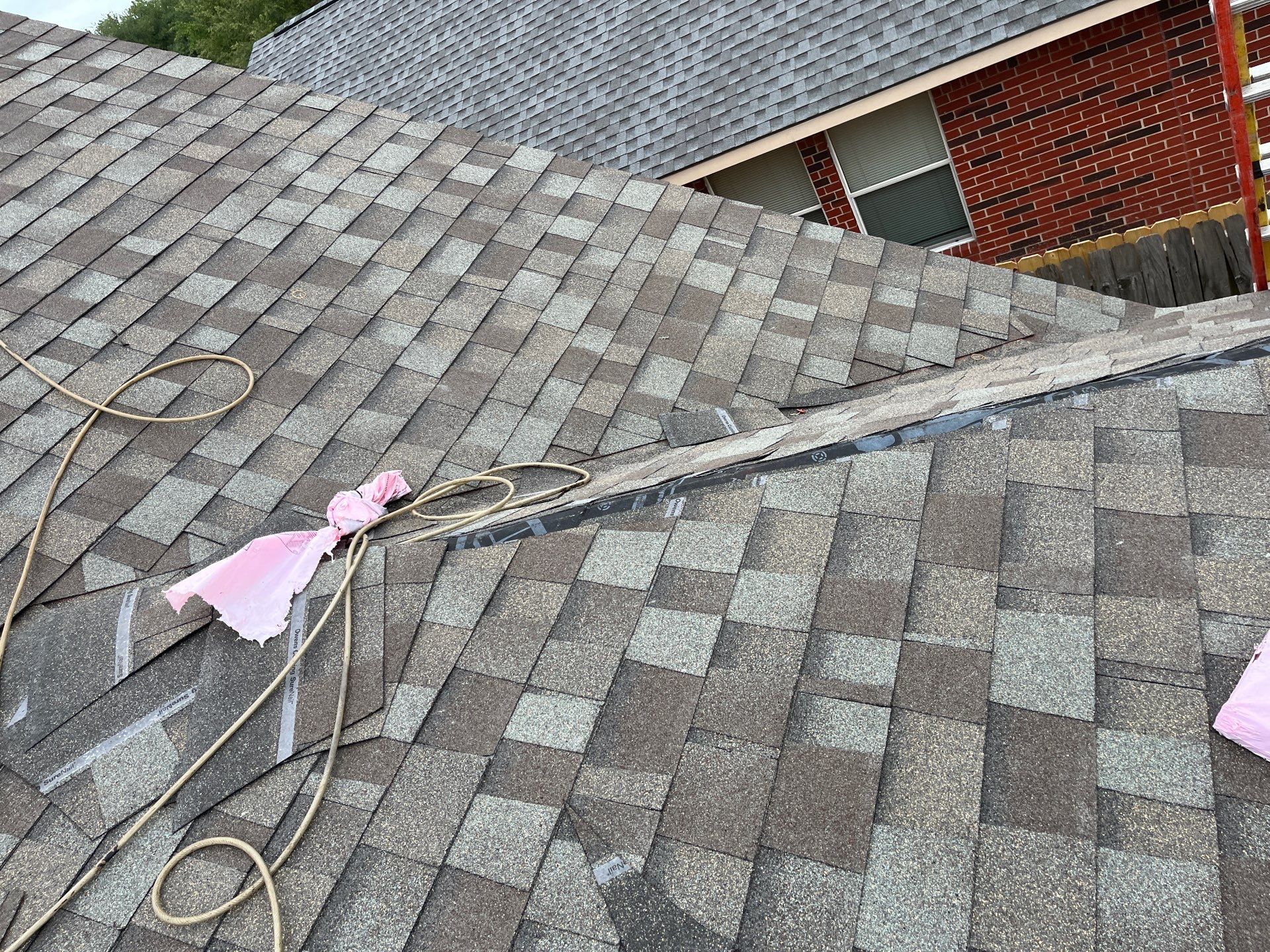 Residential Roofing Installation using Owen's Corning Duration (Lifetime) Shingles by Roof Repair Company