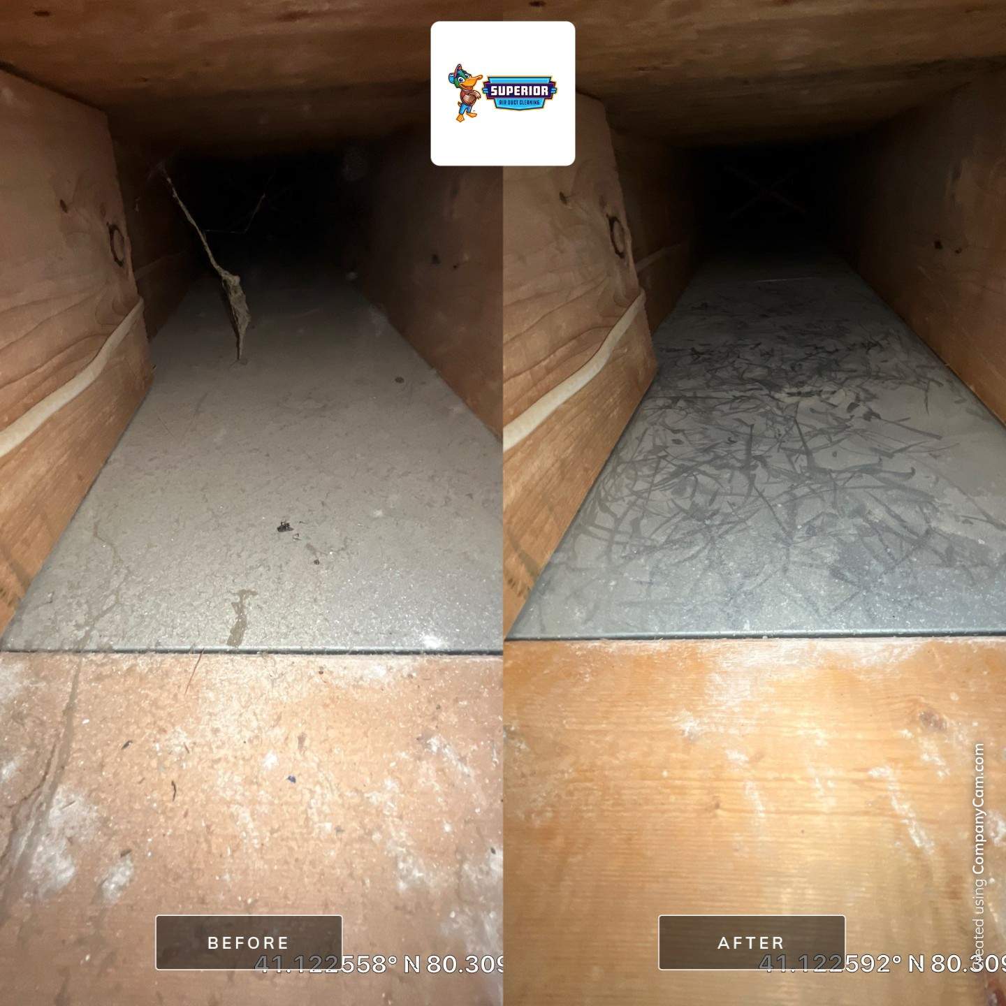 Air Duct Cleaning With a Vacuum Truck in New Wilmington, PA by Superior Air Duct Cleaning
