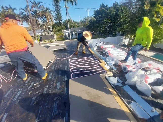 Residential Re-Roof using Polyglass Self-Adhered Flat Deck by First Due Roofing