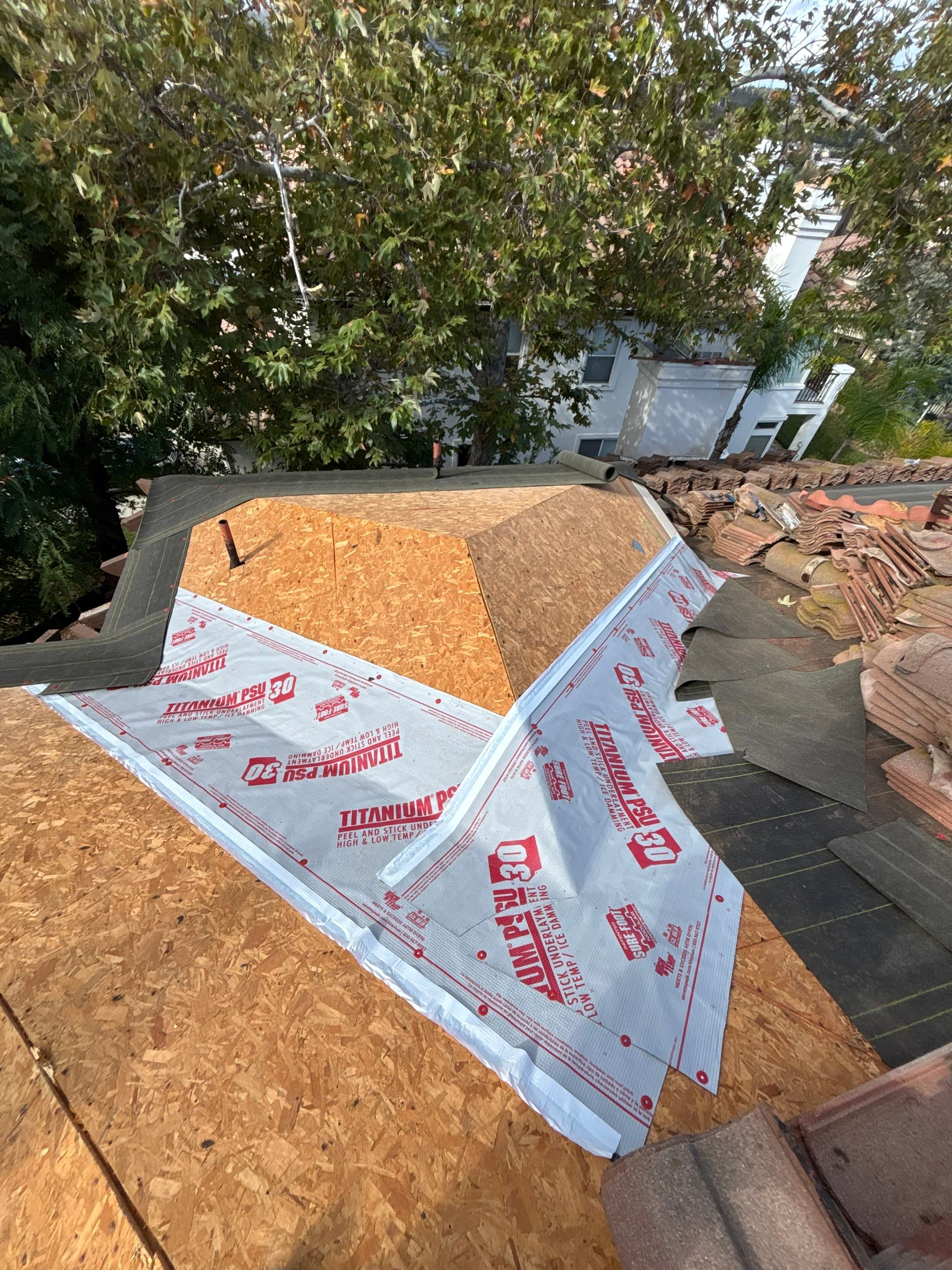 Temecula Tile Roof Lift and Lay with Malarkey Underlayment by Zenith Roofing Services