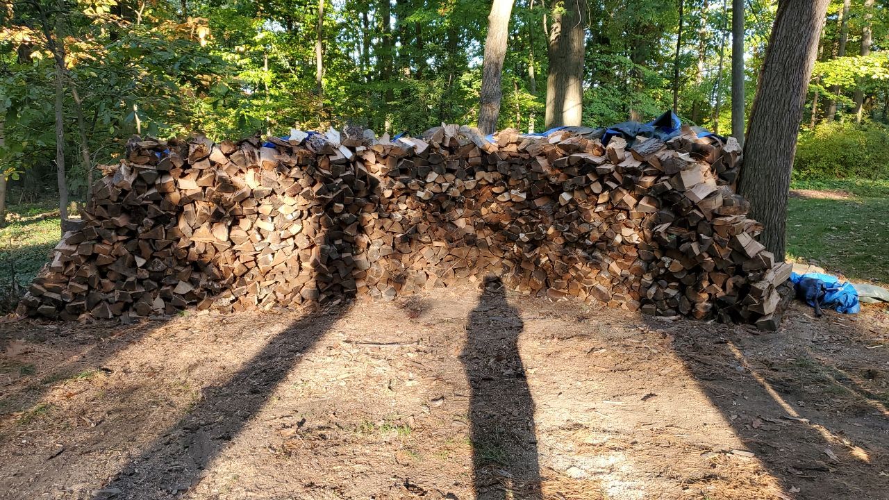 Firewood Delivery  using Seasoned Firewood by Mike Jones & Sons Tree Service LLC 