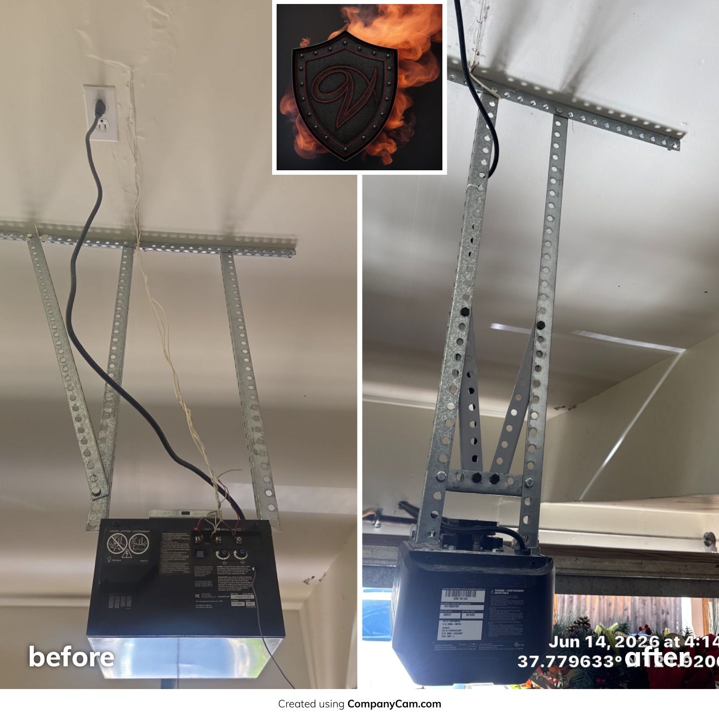 Liftmaster 2420L Garage Door Opener Replacement in San Ramon, CA near Alcosta Rd by Valiant Garage Door