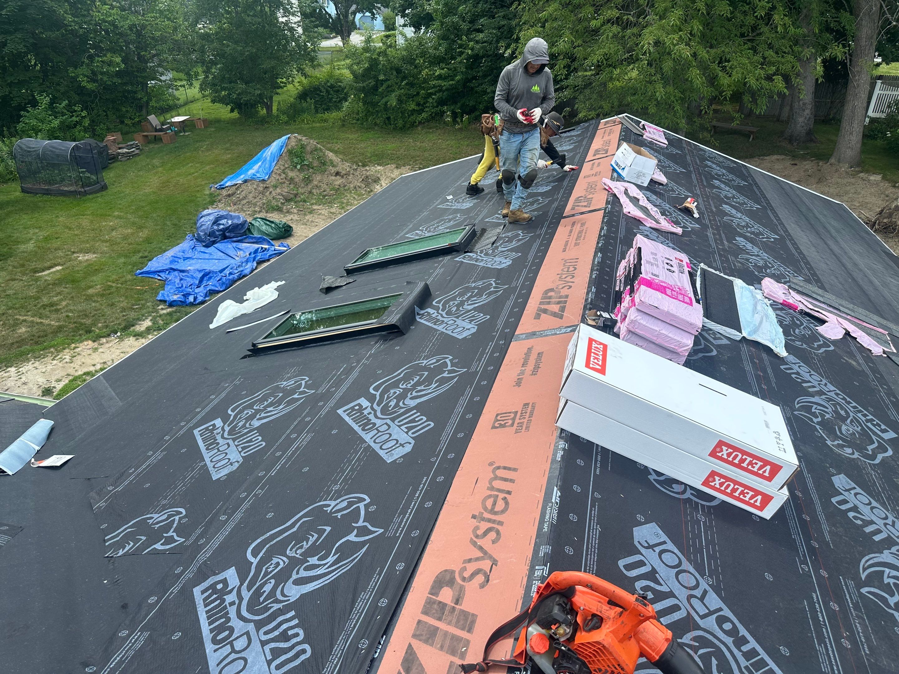 Dover, NH – Owens Corning Asphalt Shingle Roof Installation for Home Addition by Tall pine roofing