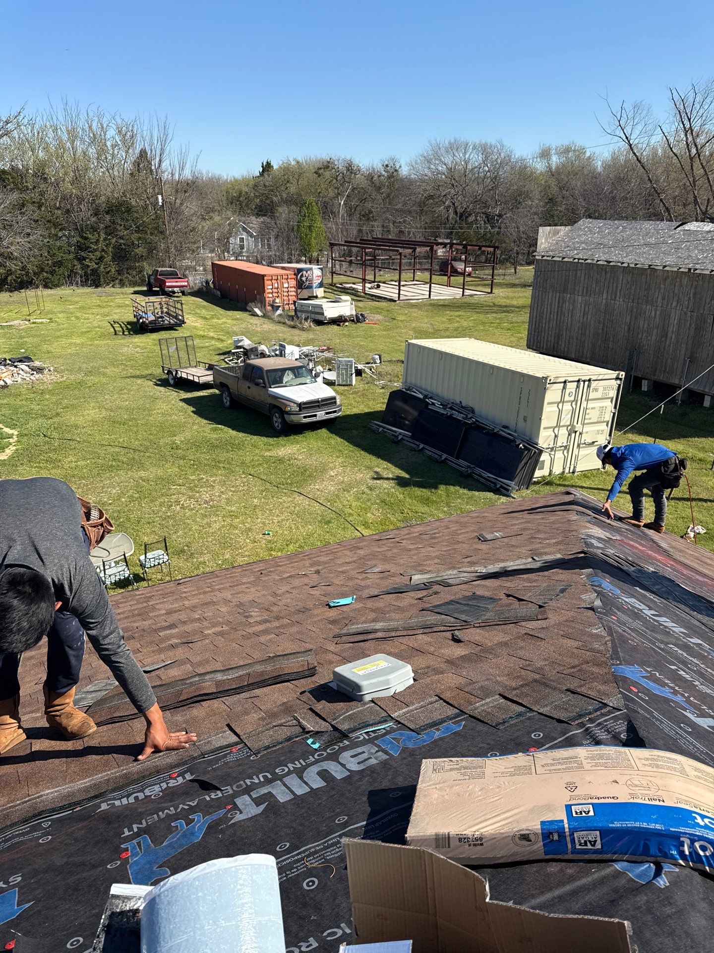 Project in Waxahachie by Rhino Roofing and General Contracting, LLC