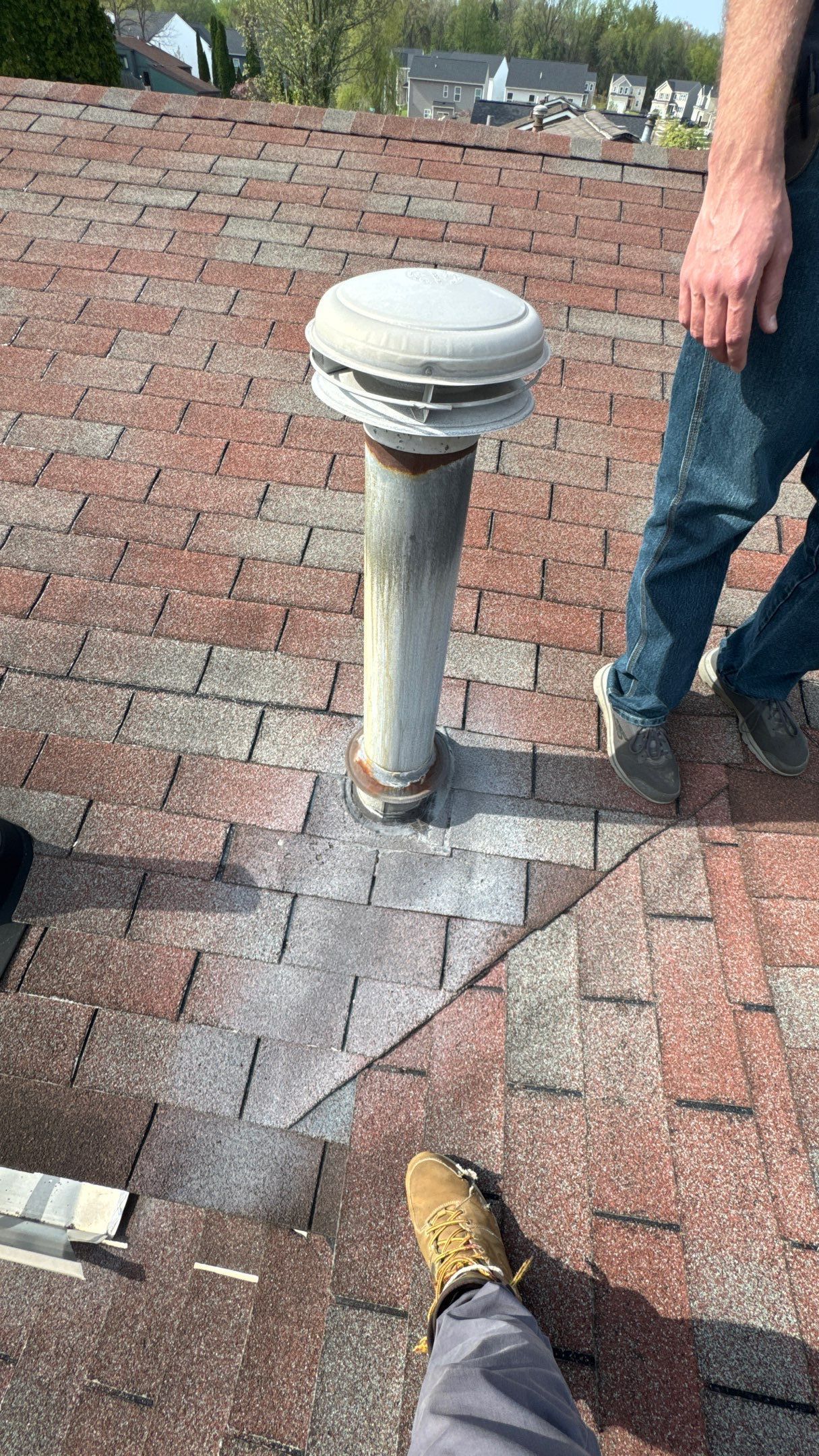 Roof Replacement using Owens Corning Brownwood by 180 Contractors