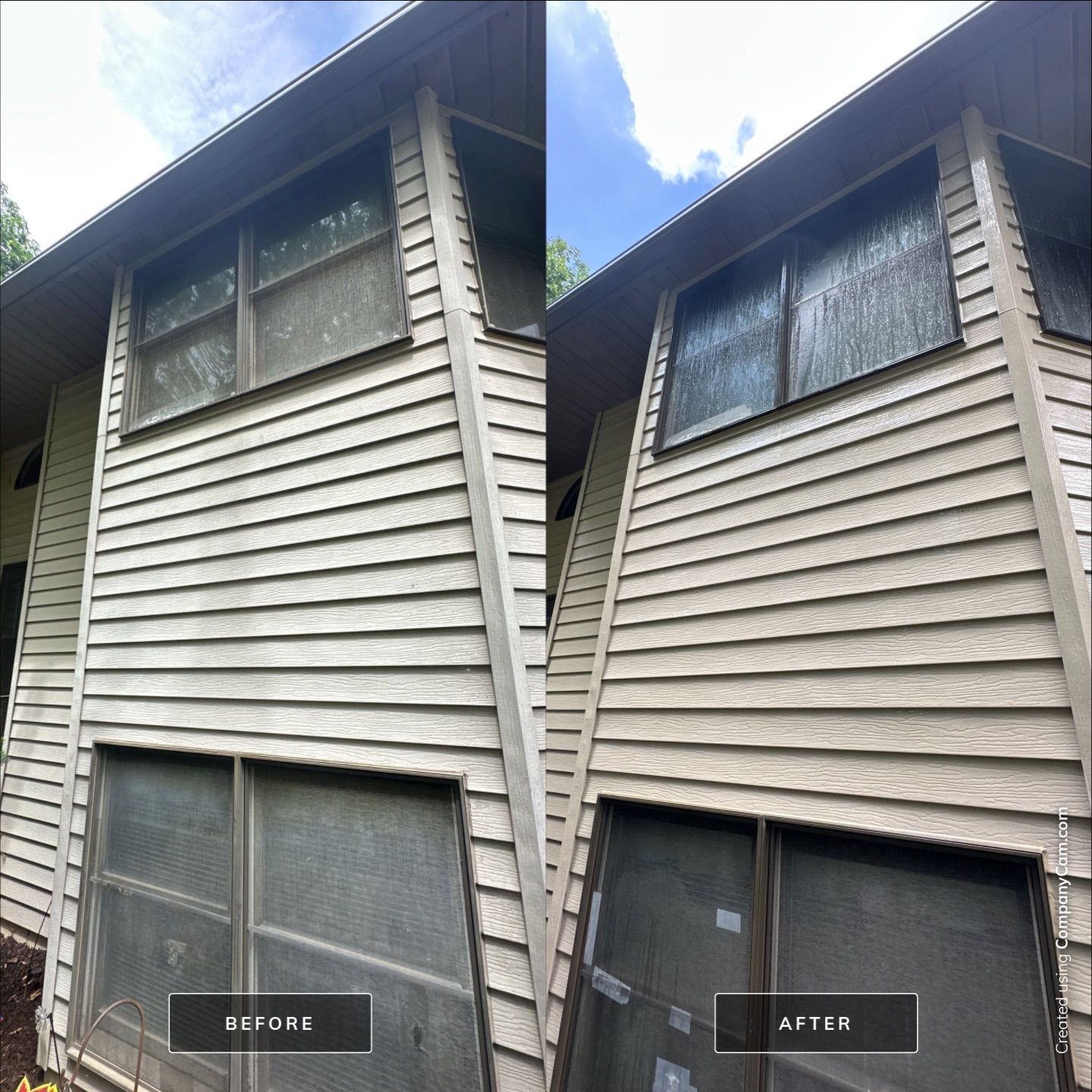 Project in Salem Lakes by Simmons Power & Soft Washing