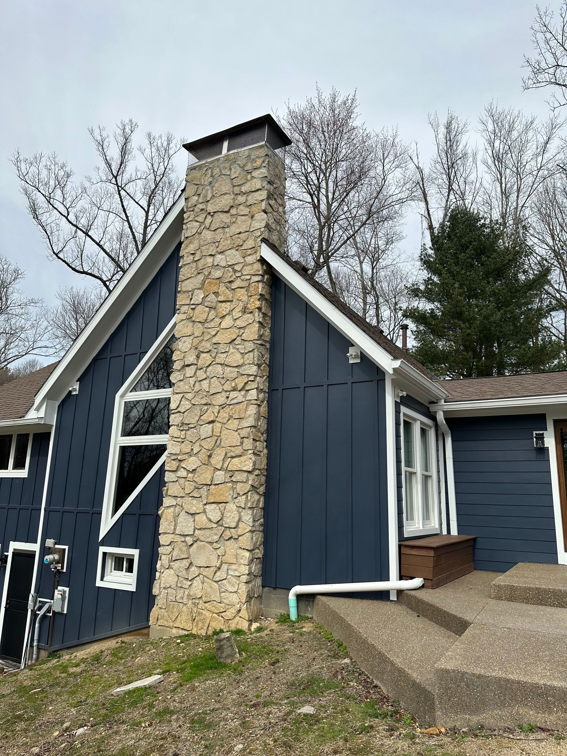 Siding Installation using James Hardie Board & Batten Siding by Best Roofing & Siding Company