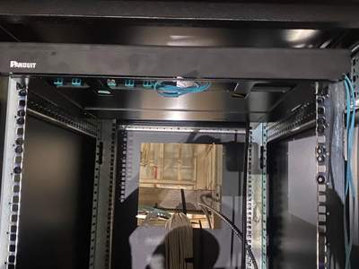 Structured cabling installation by CimaSolutions