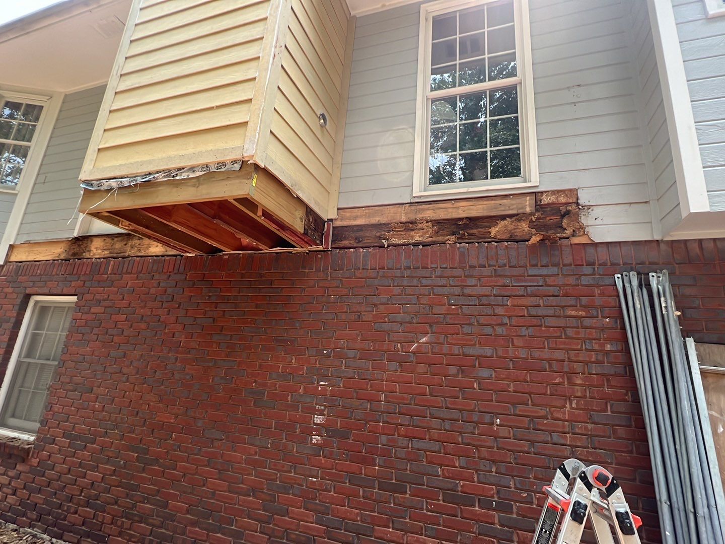 South Trace Lane - Deck Installation and Chimney Repair by Pillar and Pine