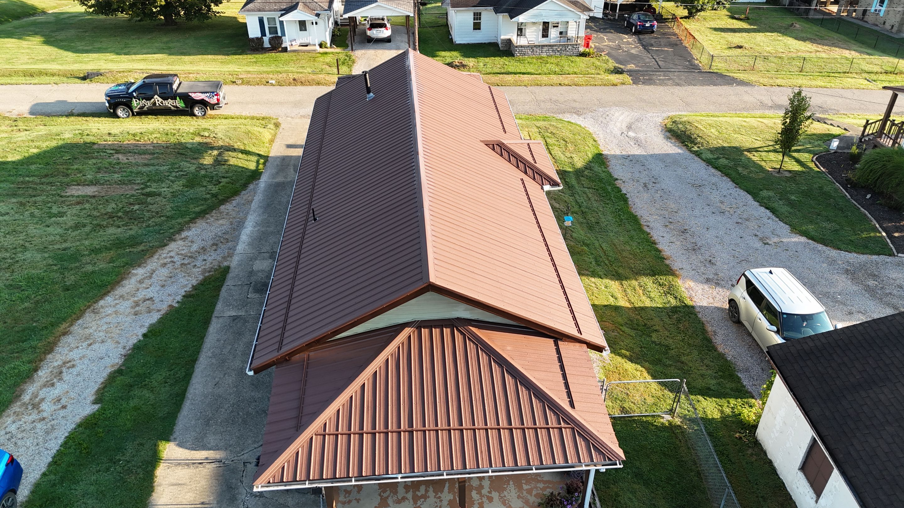 Roseville Ohio Metal Roof Installation by Pine Ridge Roofing LLC
