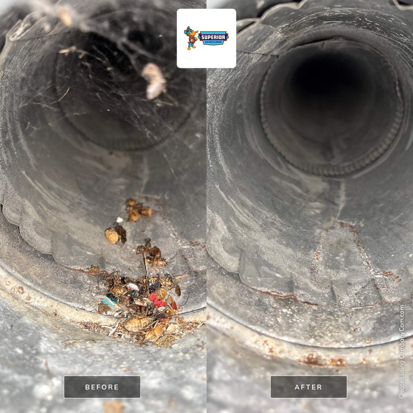 Air Duct Cleaning With a Vacuum Truck in Pittsburgh, PA by Superior Air Duct Cleaning