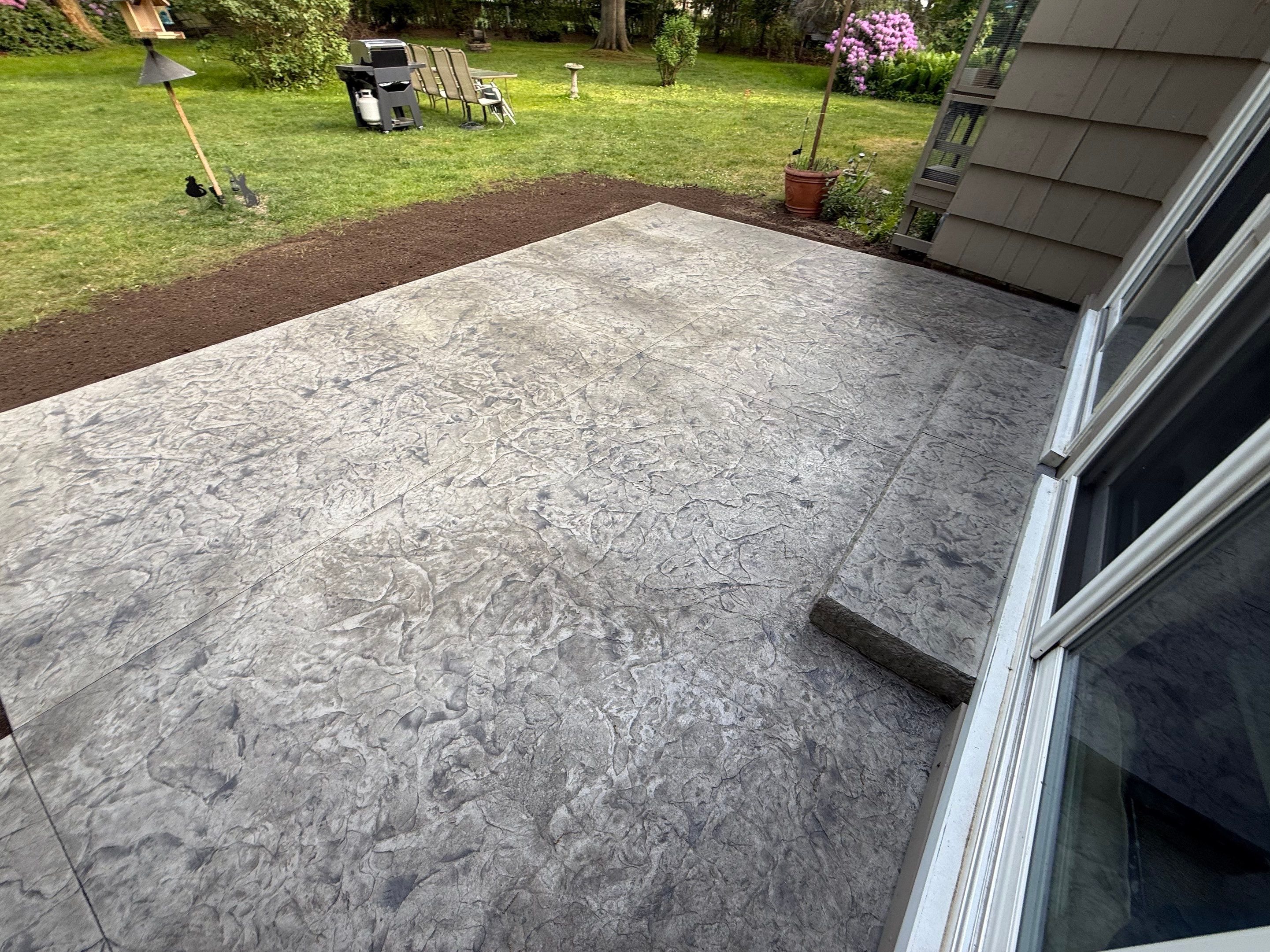 Webster Oxford Slate Patio by NG Masonry & Construction LLC