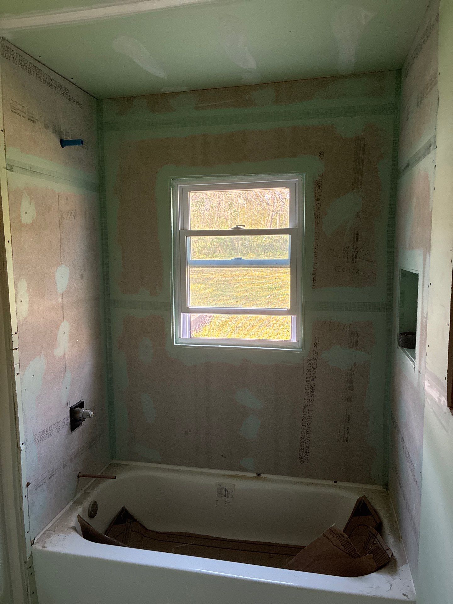 Beautiful Bathroom Remodel by In & Out Construction & Remodeling, LLC
