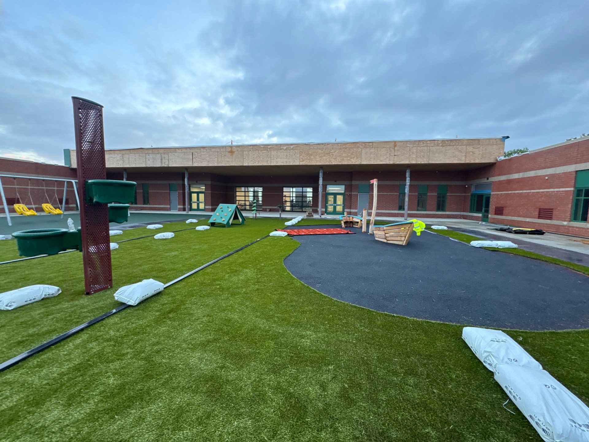 Playground Grass in Westfield, IN by ForeverLawn NEIN/INDY