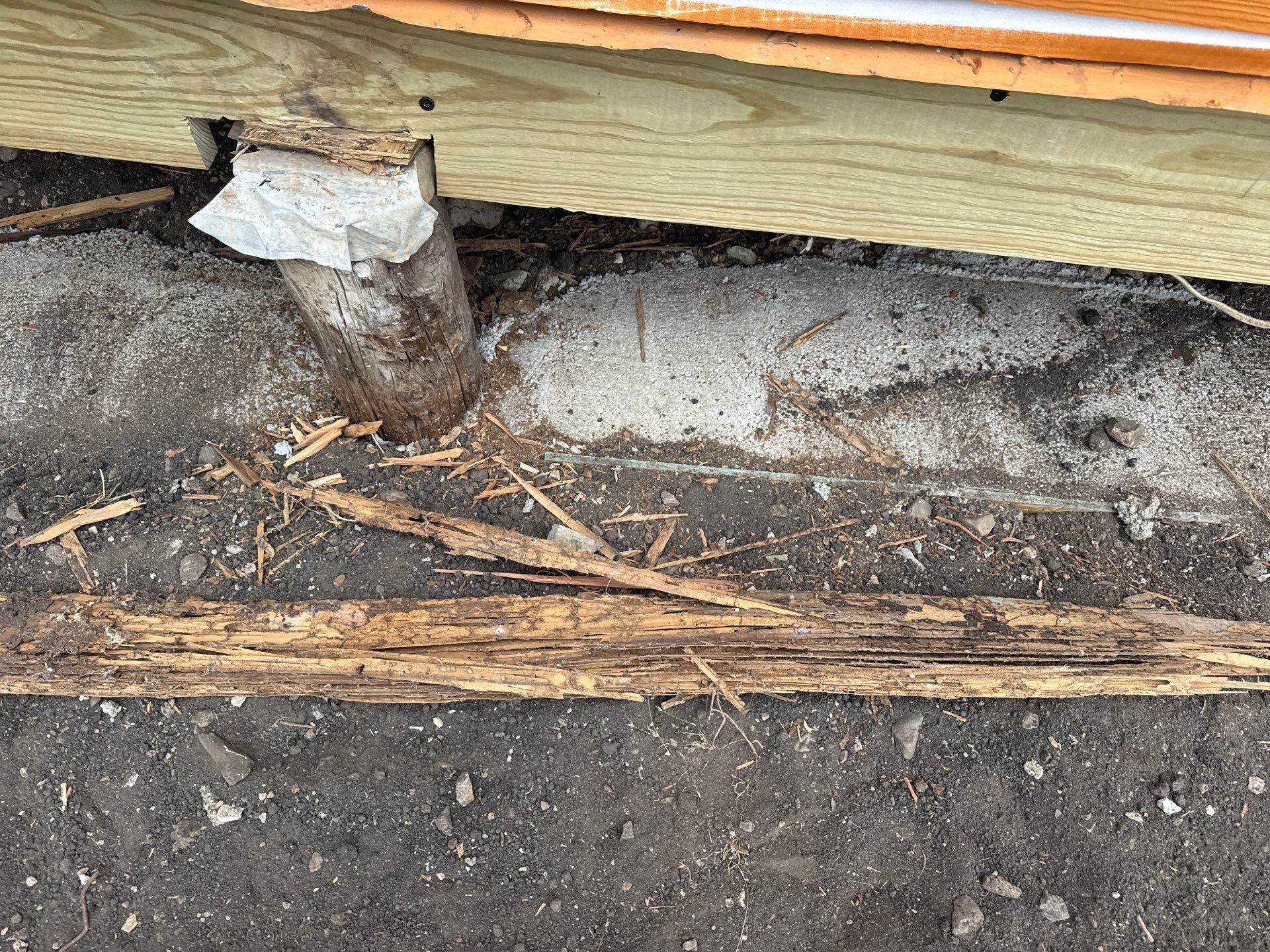 Rock removal and stone installation  by TXN Remodeling n Construction