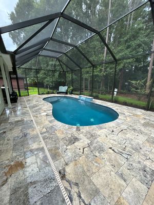 Pool Deck using Concrete Sealant