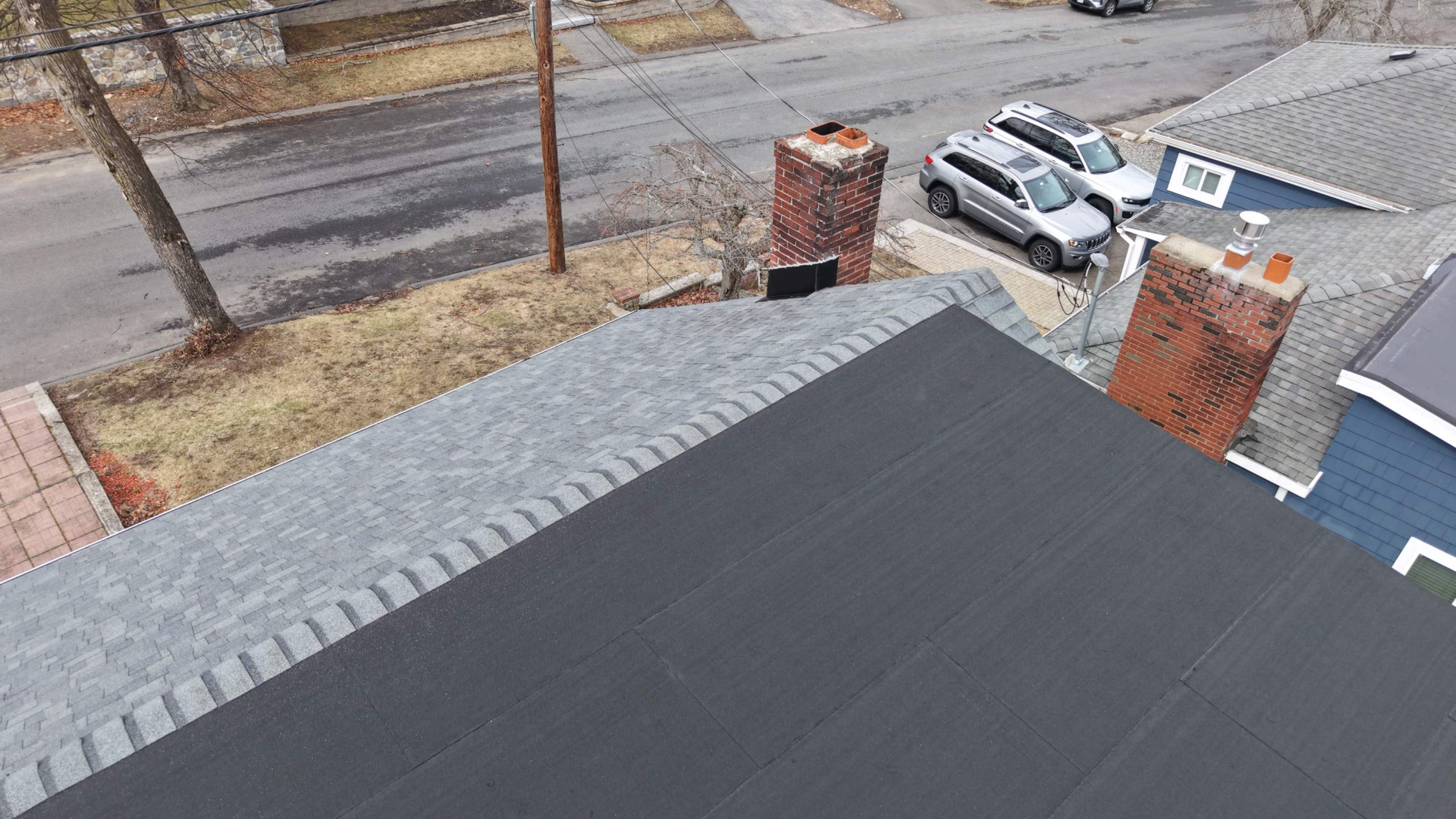 Major Roof Overhaul in Lynn, MA – Full Replacement, Skylight Removal, Gutters & Custom Flashing by JOHNNYS PRO