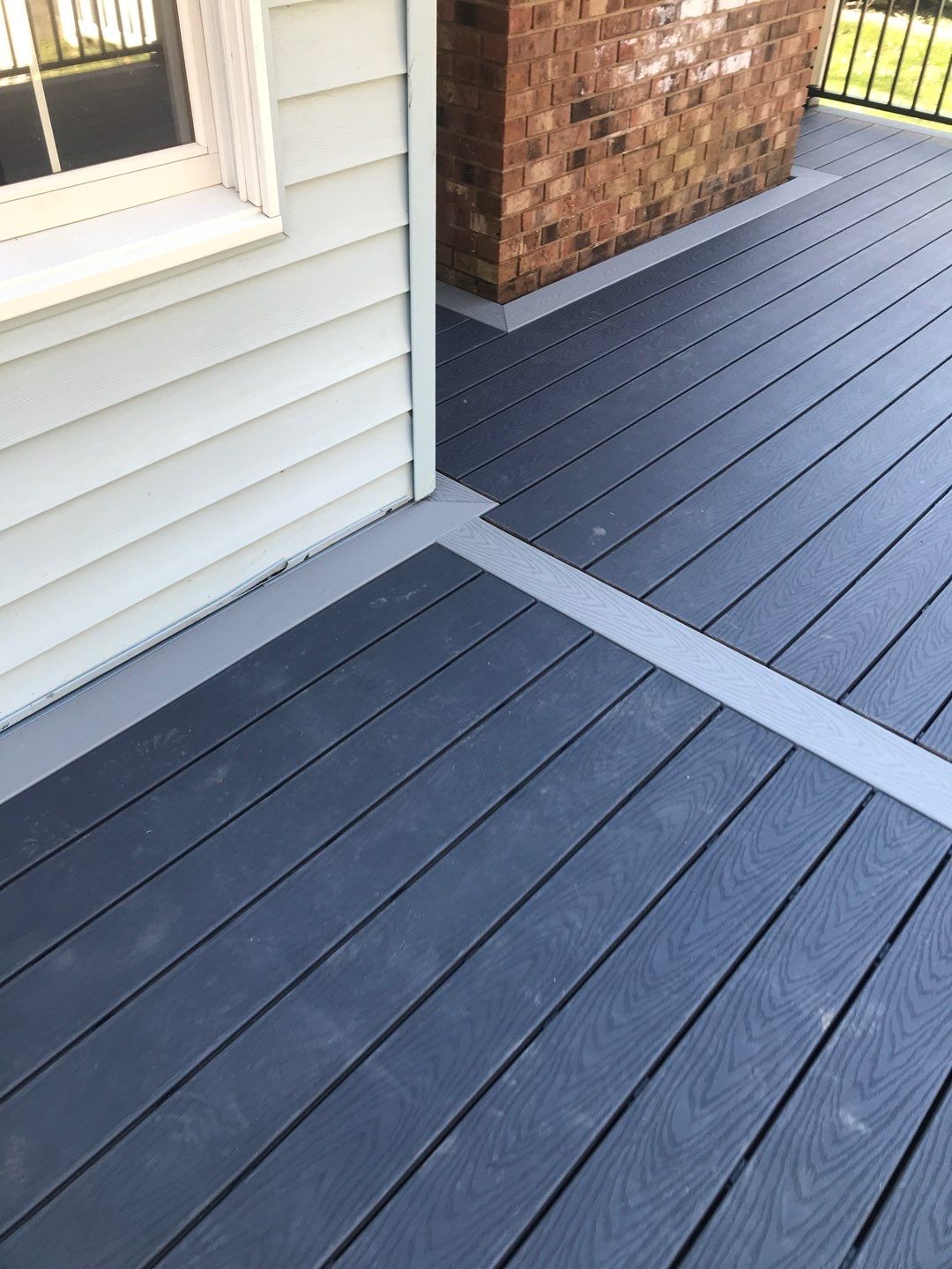 Deck Installation using Trex Decking and Railing  by Secure Construction Company Inc