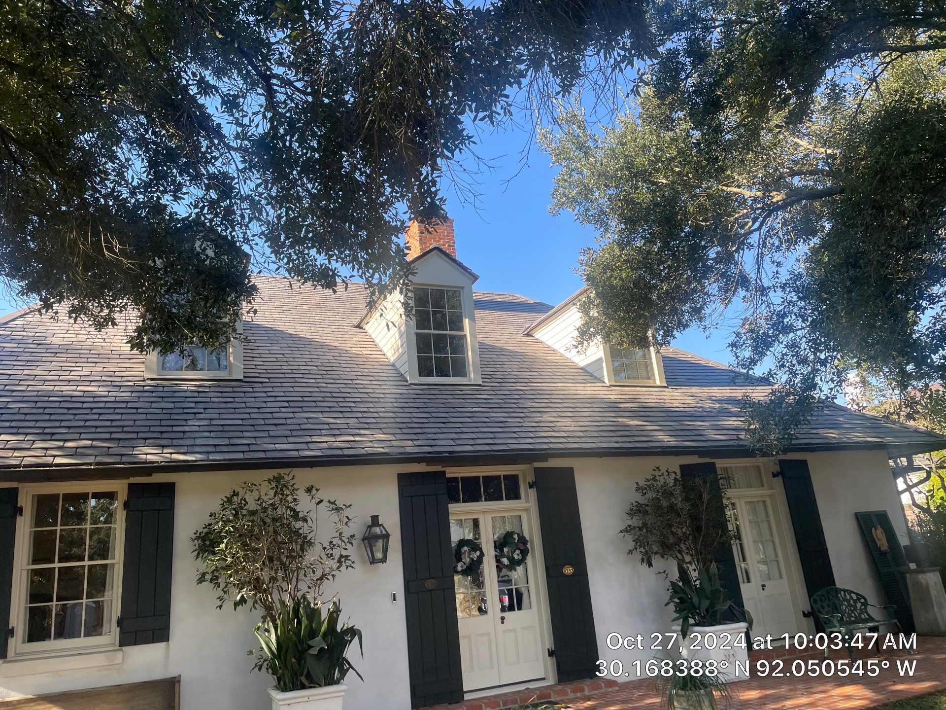 Slate Install on an A Hays Town Home by Ahm Construction LLC