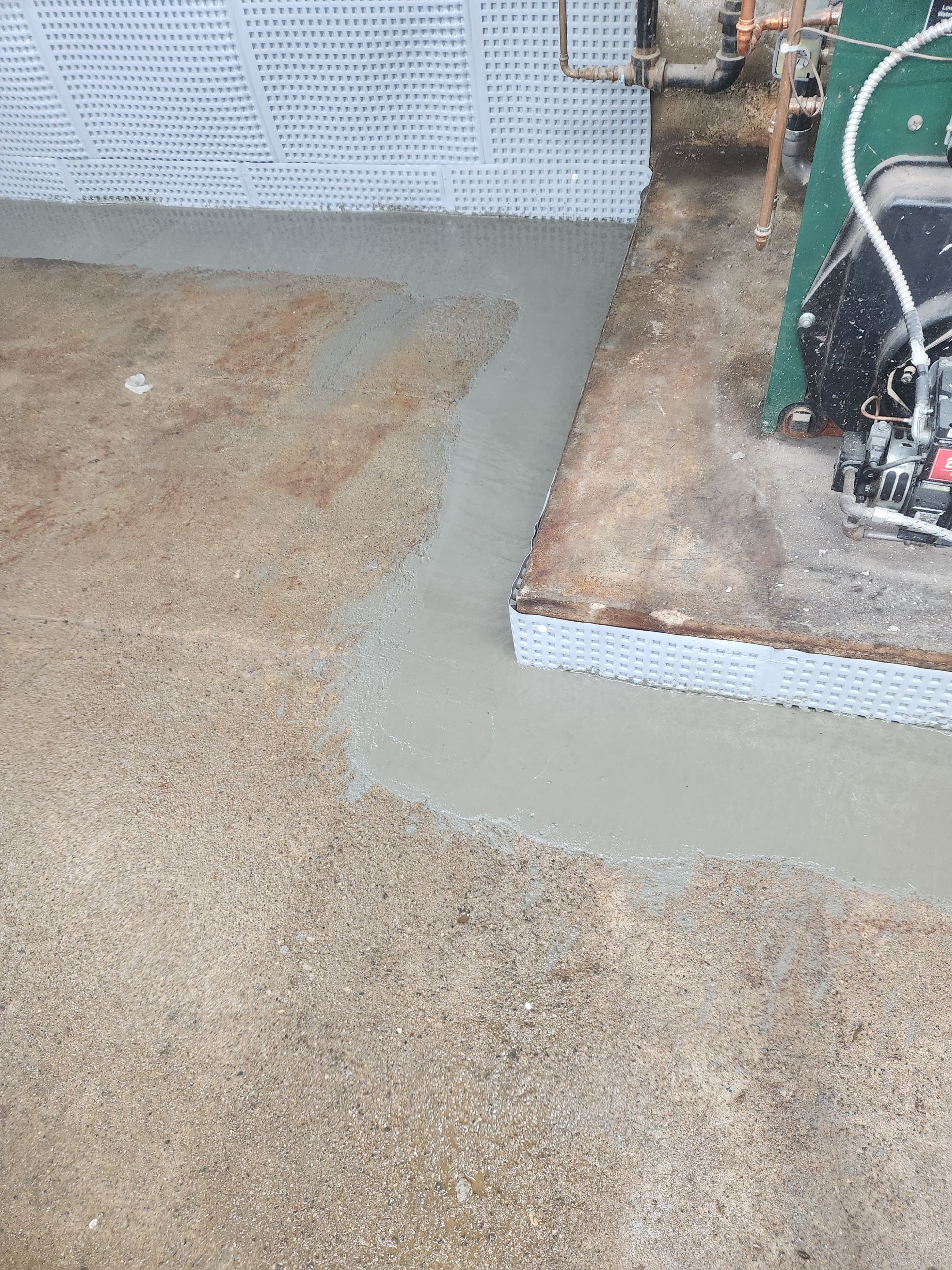Interior French Drain Boonton NJ by Pure Service Pro, LLC 