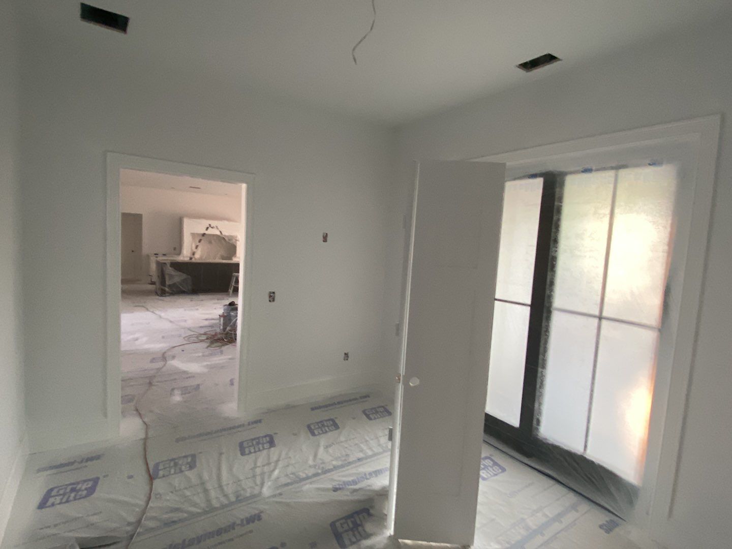Interior Painting using Snowbound White  by EXCELLENCE | CARTO