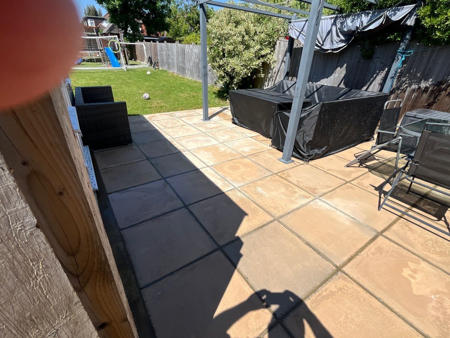 Driveway And Patio Clean using Honda 21lt High Pressure Machine by Ges Exterior Cleaning ltd