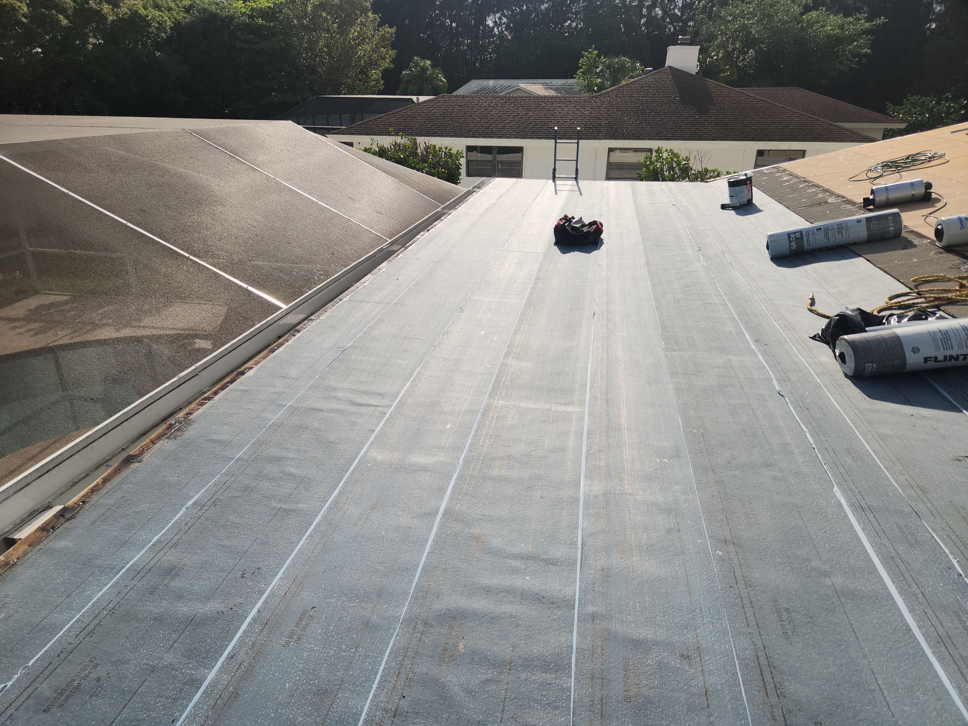 Flat Roof Replacement and Fascia Repair in Margate by Aastro Roofing