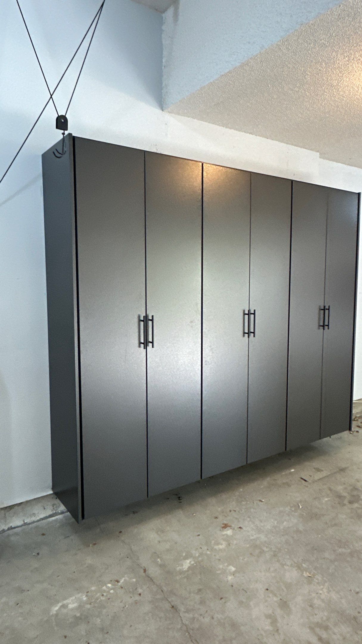 Shawn S. upgraded his garage with cabinets and slatwall  by Banner Garage