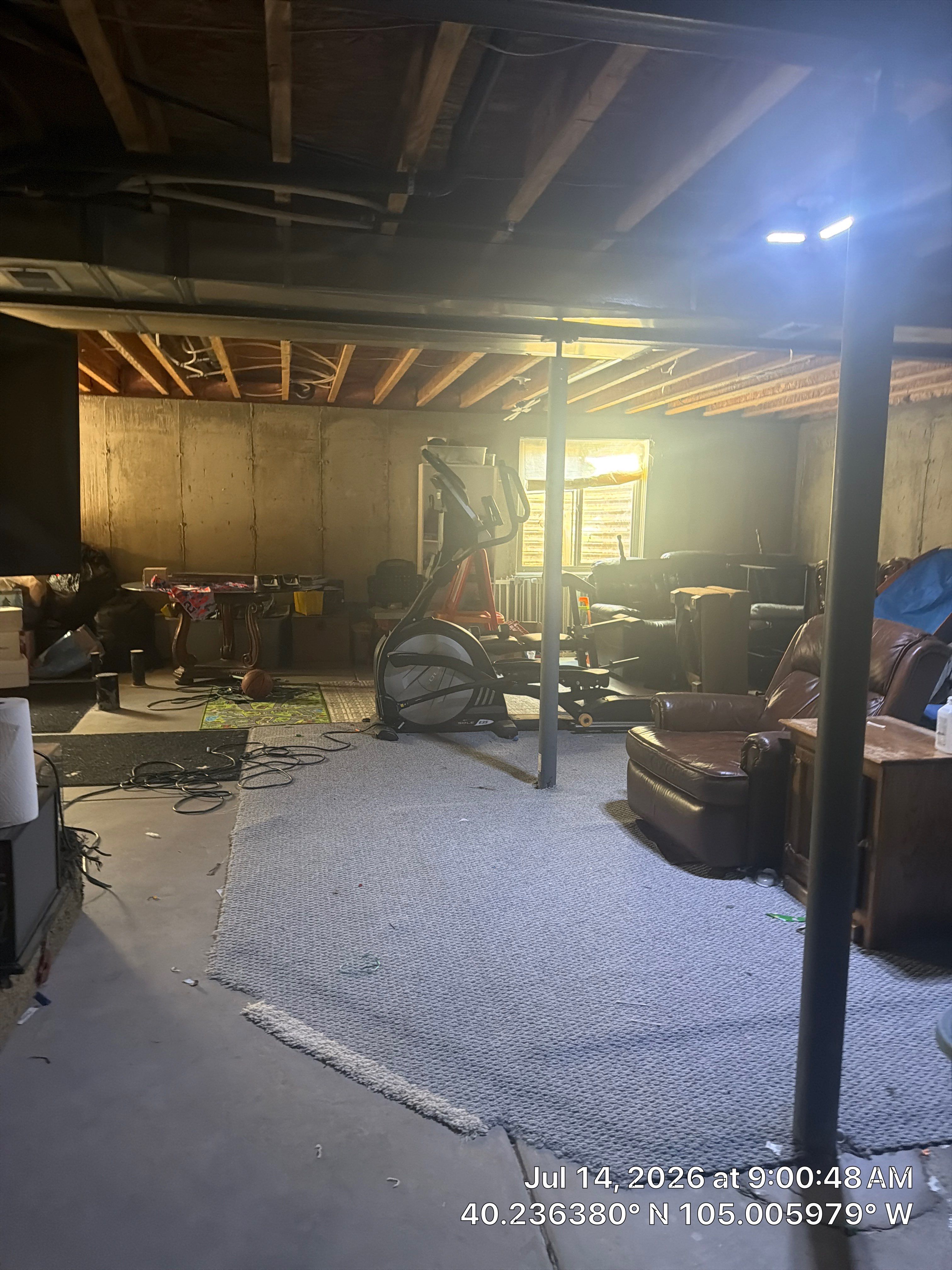 Mead Basement Remodel Site Prep and Mechanical Assessment by CompanyCam Sales Demo
