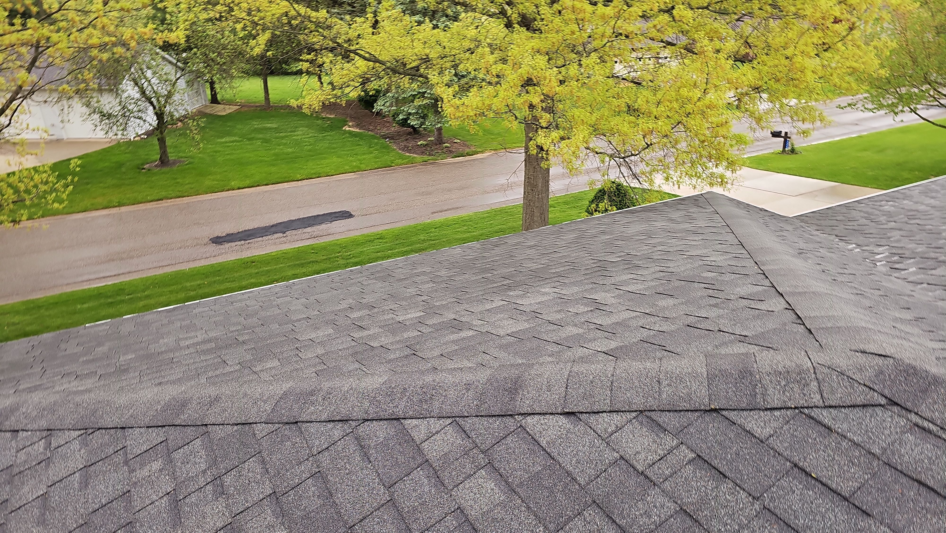 Atlas Pinnacle, Color, Burnt Hickory, Drip Edge, Color, Royal Brown by Eagle Eye Roofing