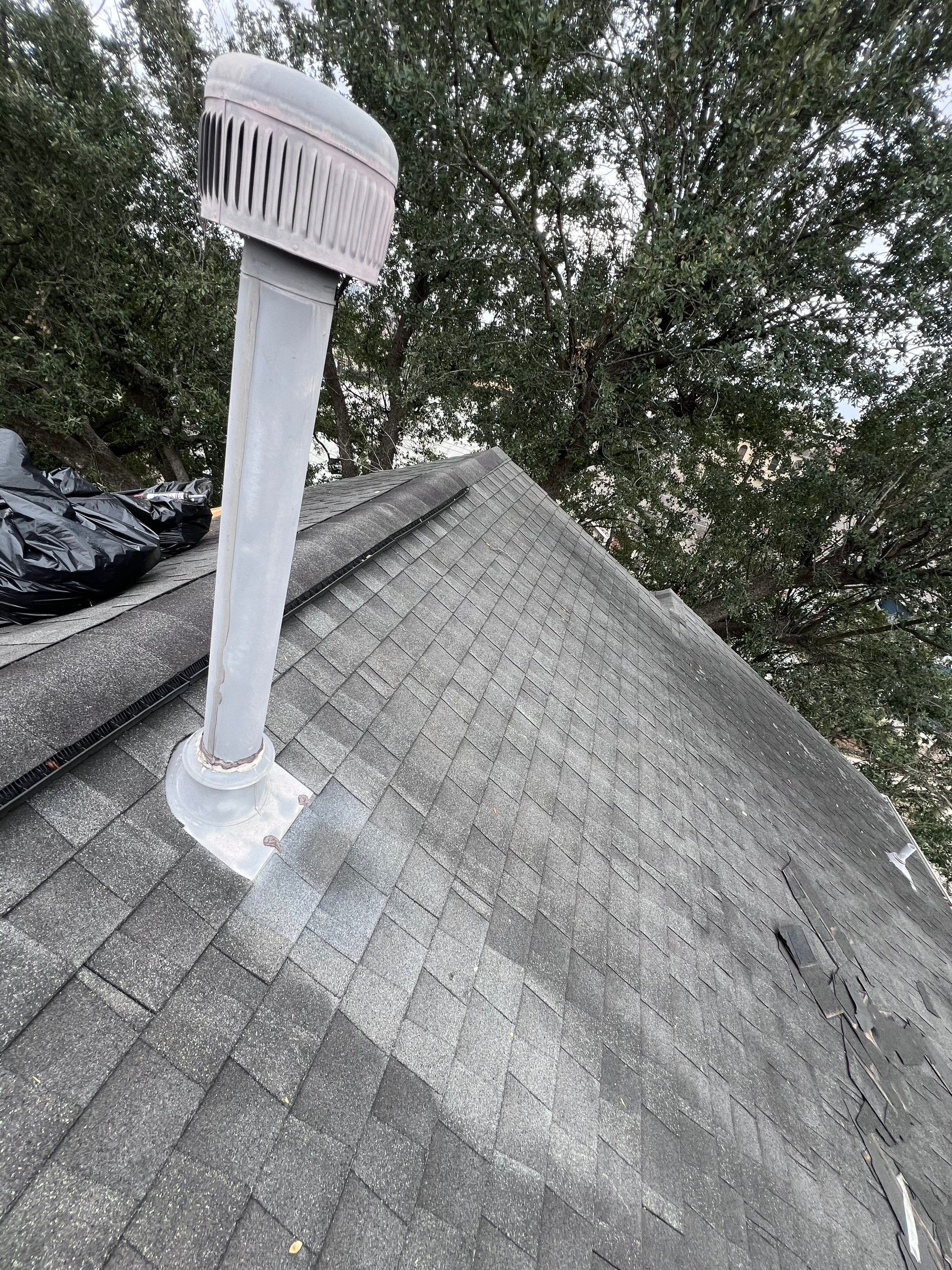 Hail Damage using Owen's Corning Duration (Lifetime) Shingles by Roof Repair Company