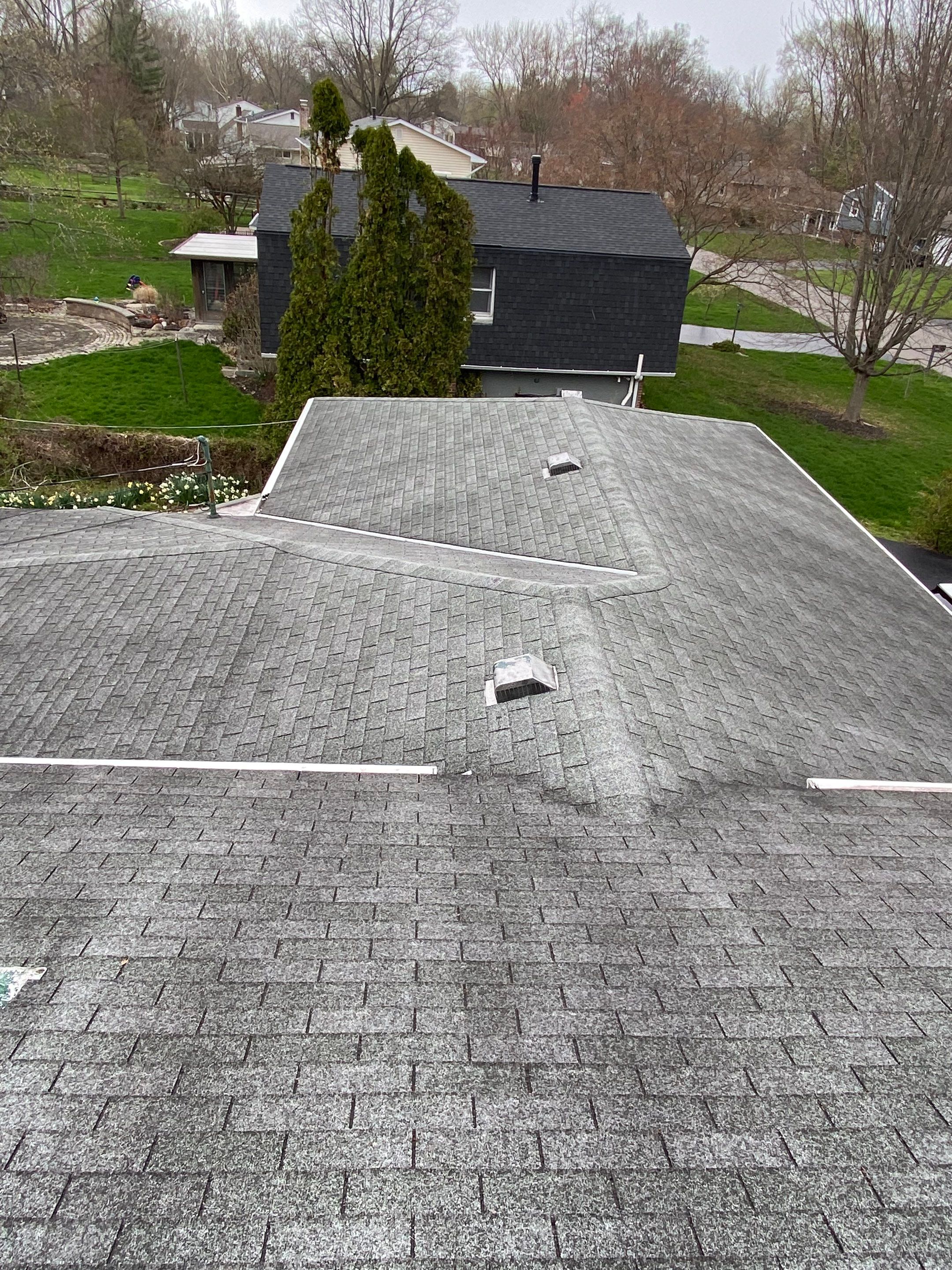 New Roof Installation using new OSB sheathing Certainteed Landmark Shingles by Best Roofing & Siding Company
