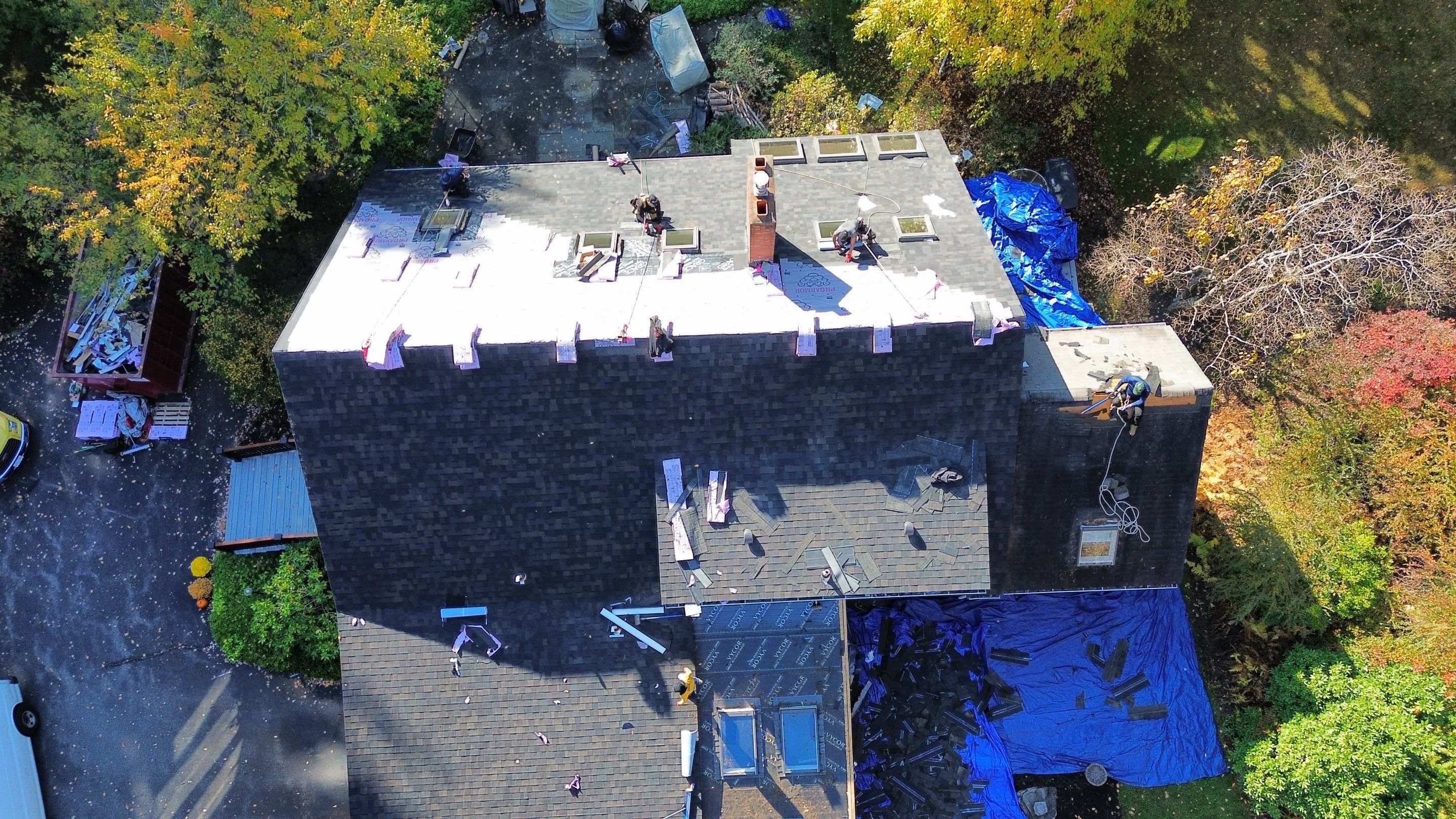 Roof and Gutter Replacement with Platinum Warranty – Carlisle, MA by Mighty Dog Roofing of Greater Middlesex County