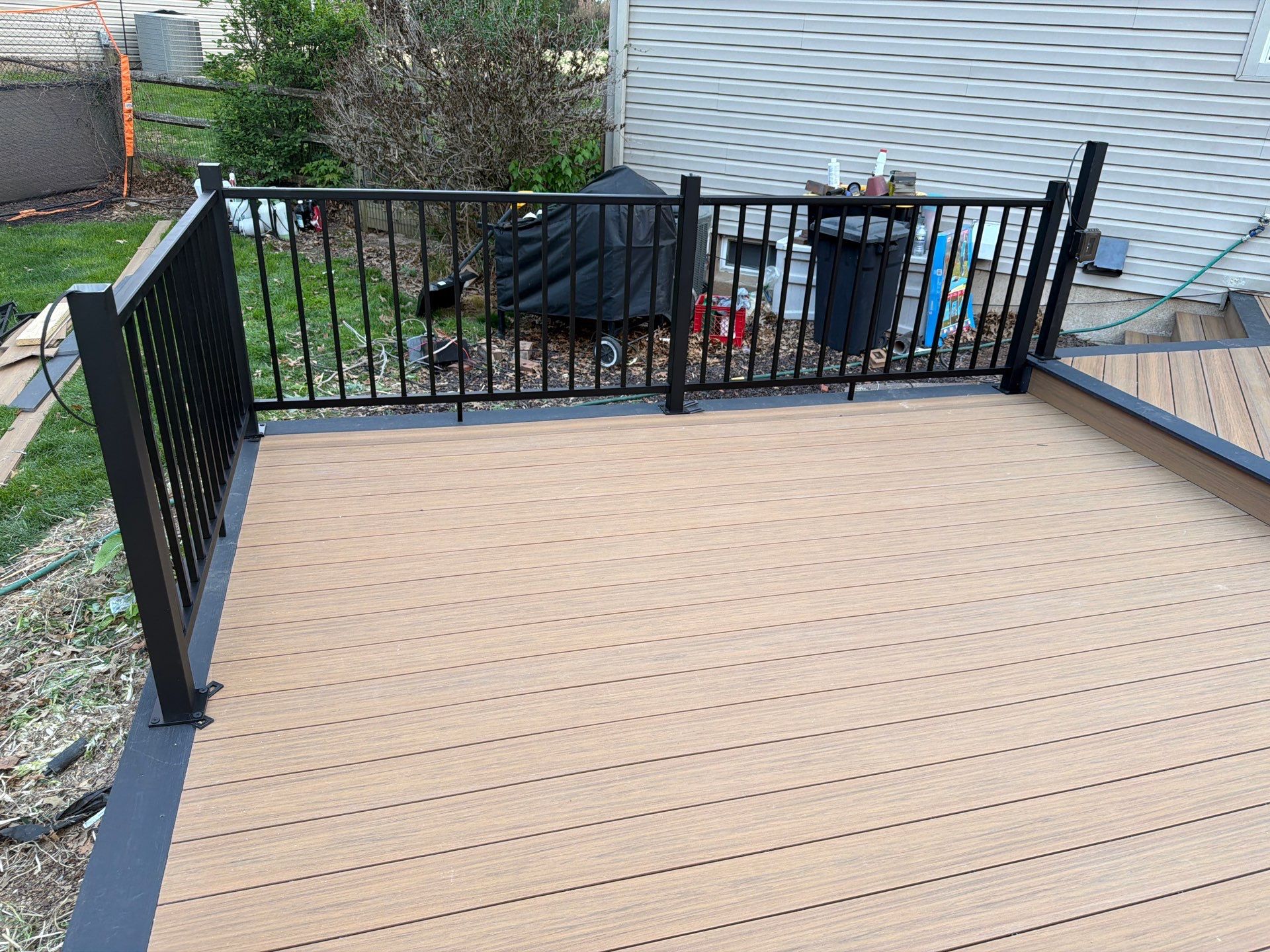 Deck Resurface In Richboro PA With Pergola by deck guardian