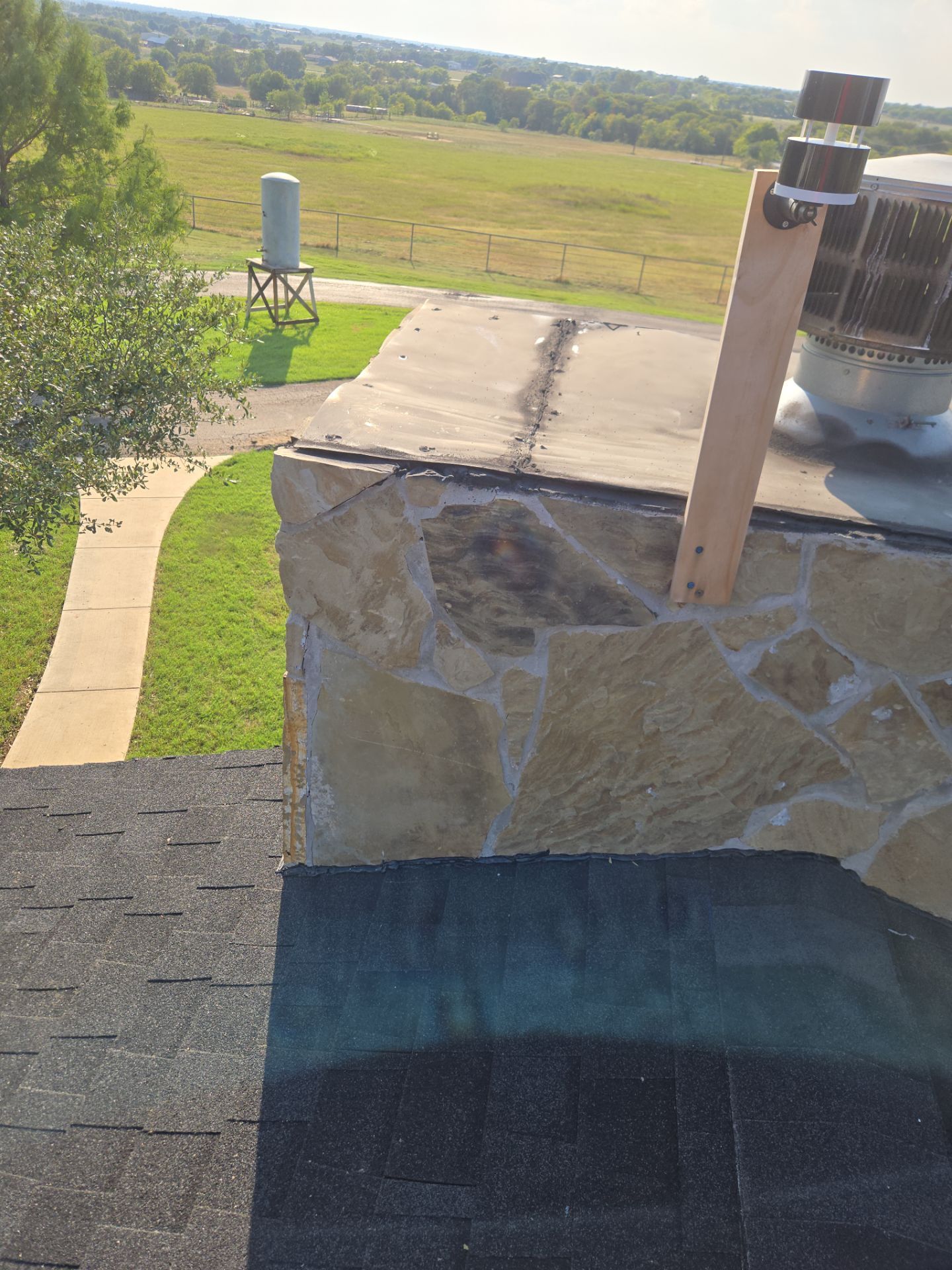 Project in Justin by Lonestar Roofing and Restoration LLC.