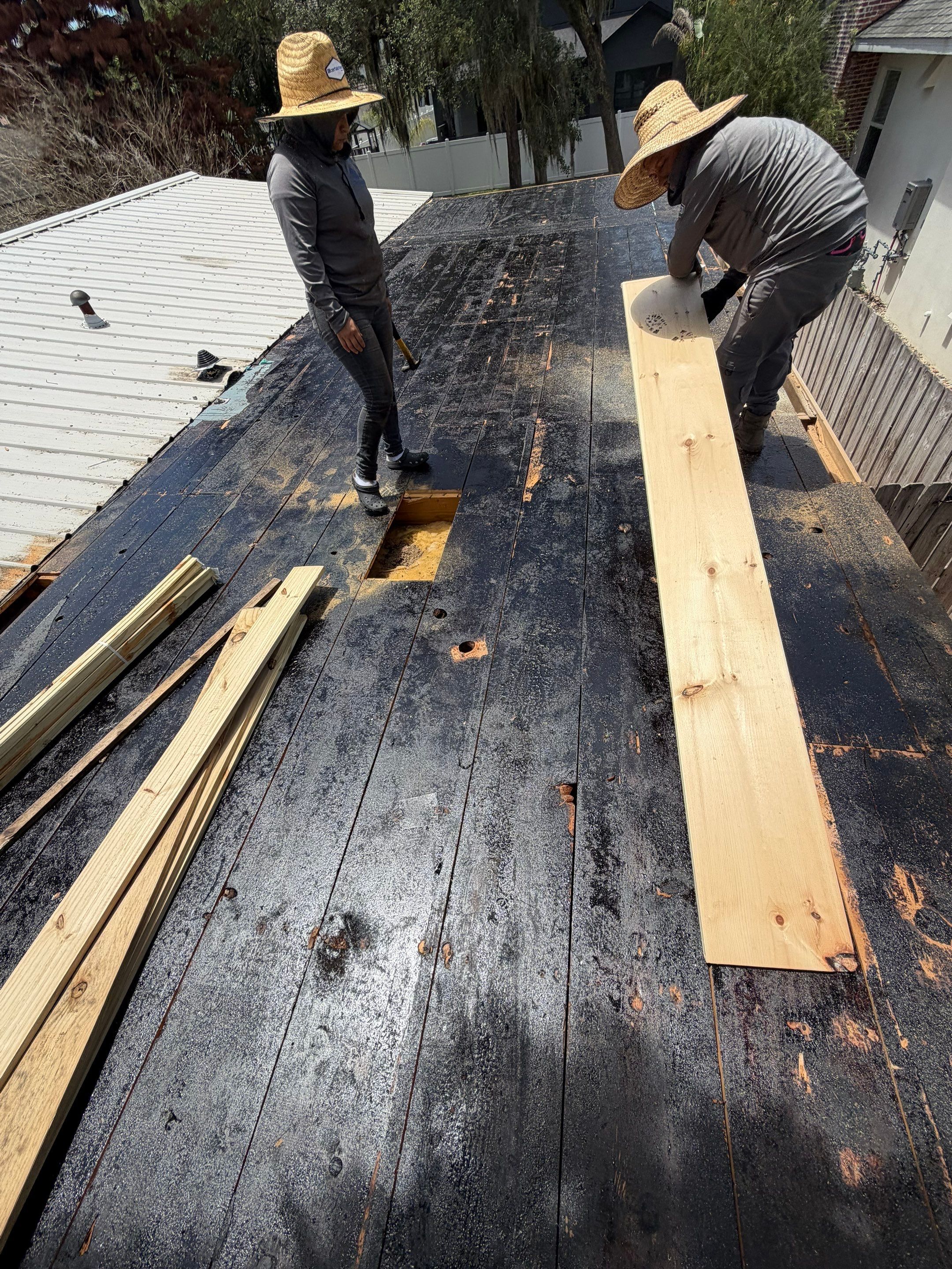 Residential Fortified Roof Replacement and Fascia Repair in Winter Park by Fortified Roofing Solutions Corp.