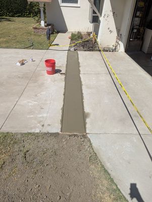 Water Main from meter to house 