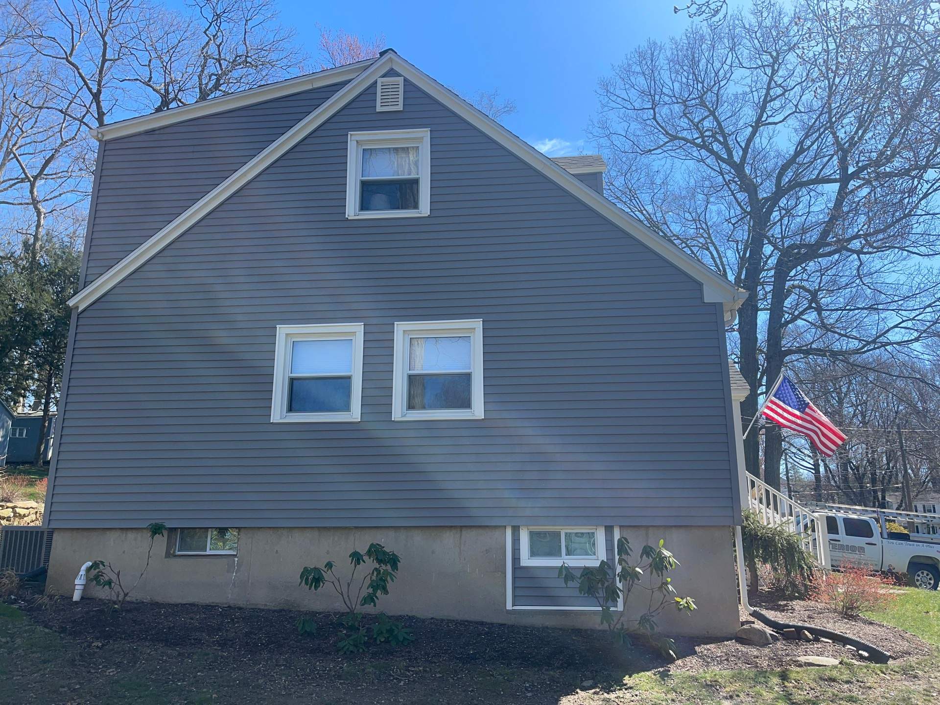 Residential Roofing Installation using Tamko Slatestone gray by A Plus Exterior