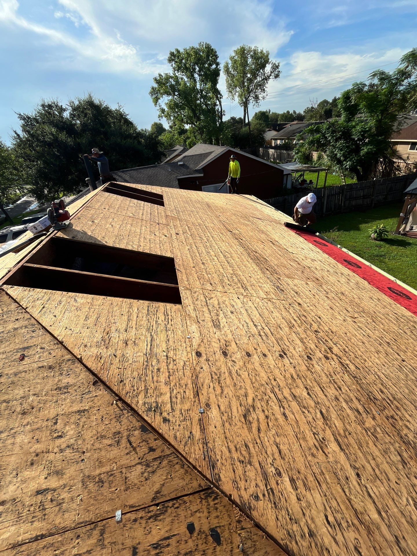 Marine Veteran Reroof Project by Berry Good Roofing 