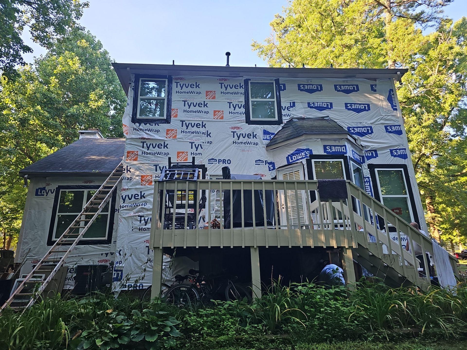 New Windows, Siding, Trim, Fence, and Backyard Concrete Pad by Billy Weatherspoon Contractor