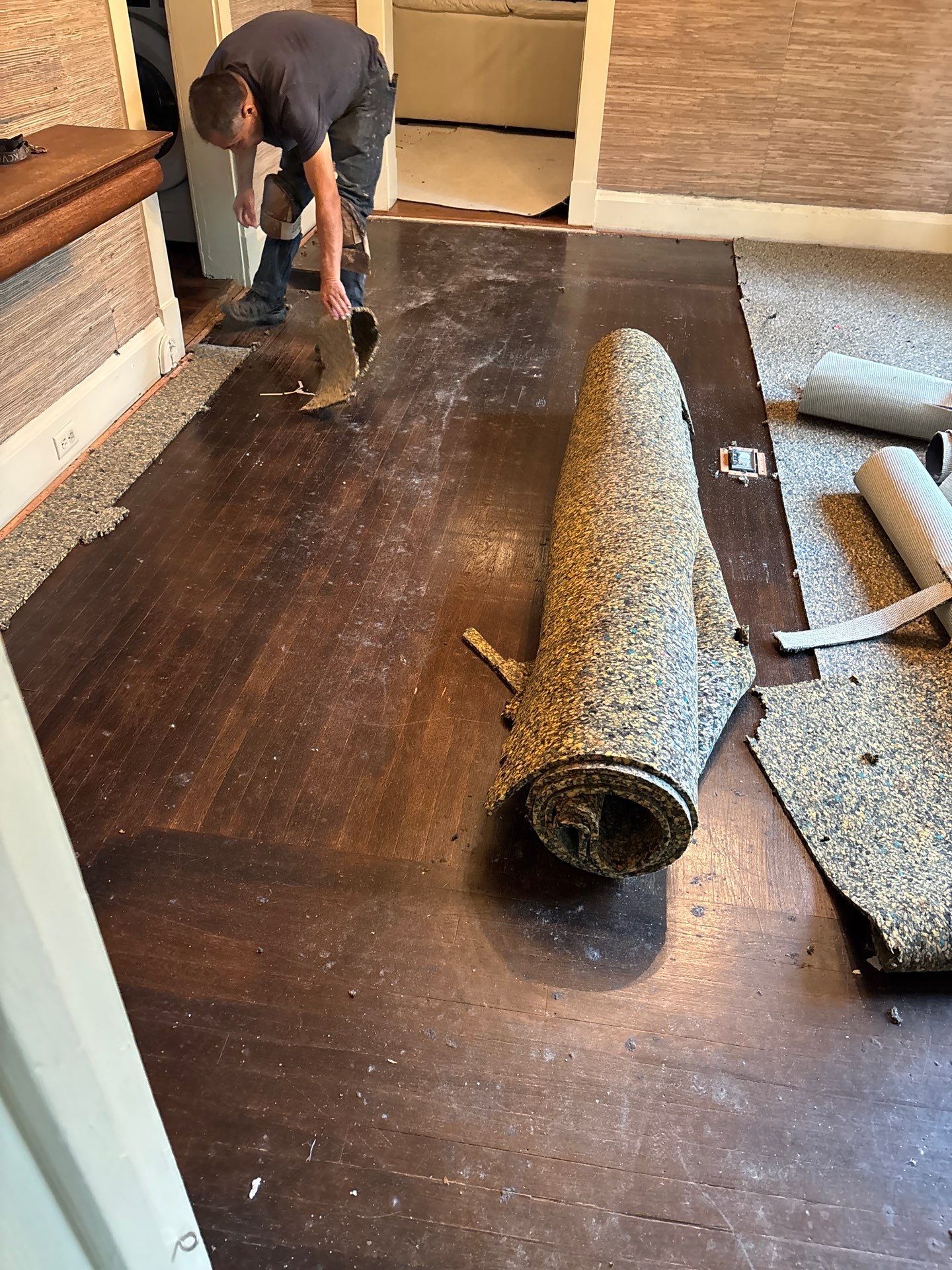 Carpet to Hardwood by Footprints Floors Kentucky