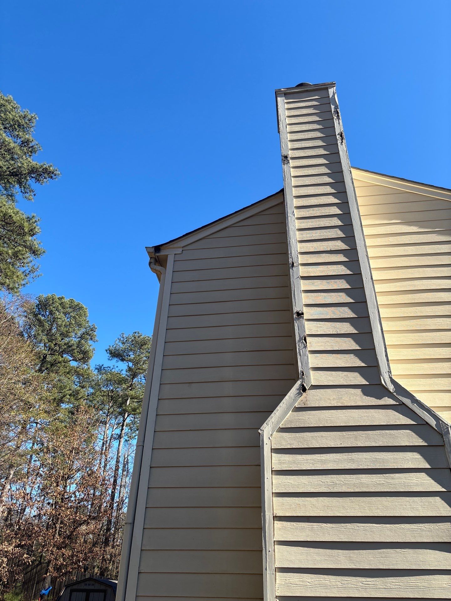 Rotten Wood Replacement and Exterior Painting using James Hardie and Sherwin-Williams SuperPaint by Nelson Exteriors